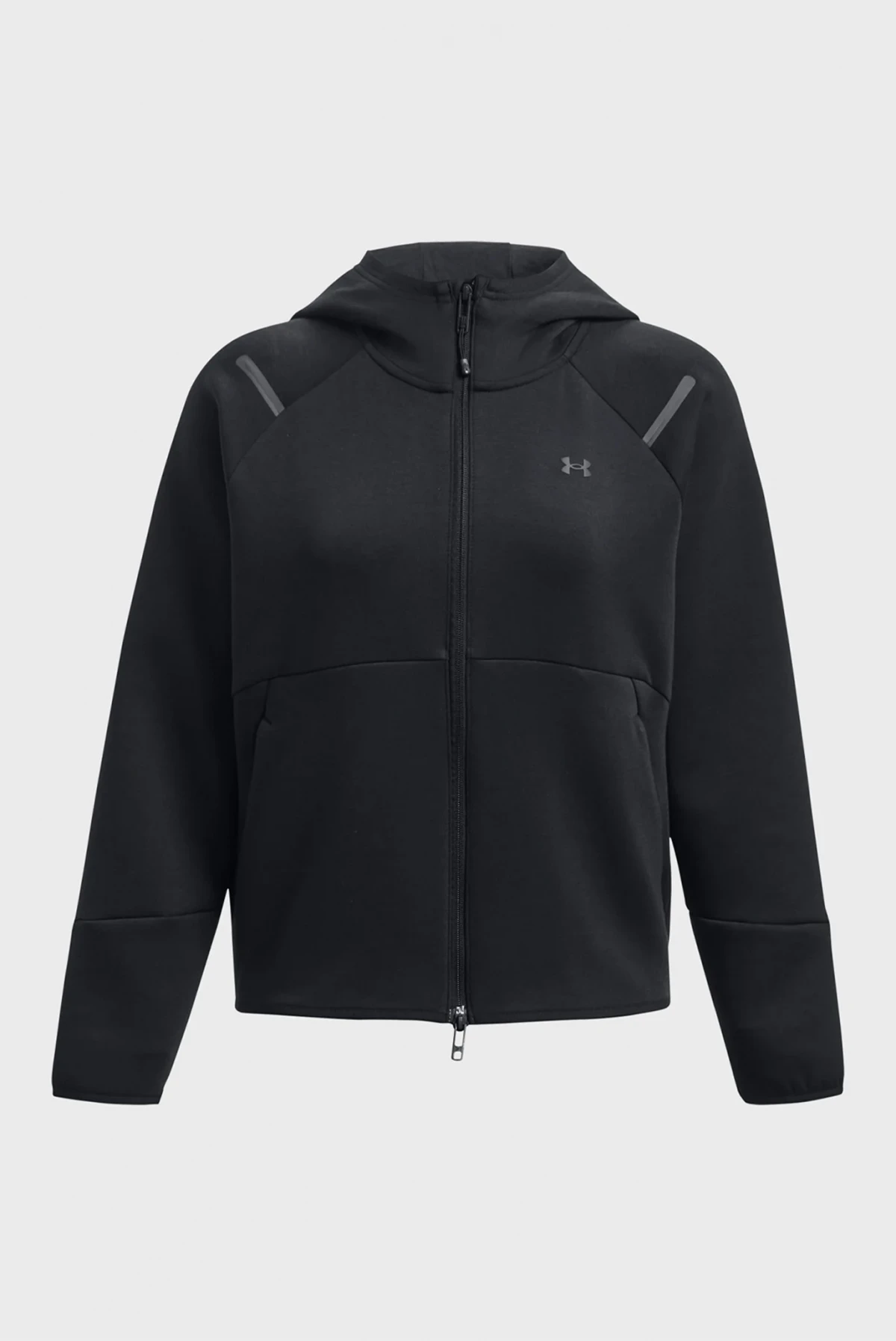 Кофта жіночі Under Armour Unstoppable Flc Fz Black (1379842-001) — фото 6