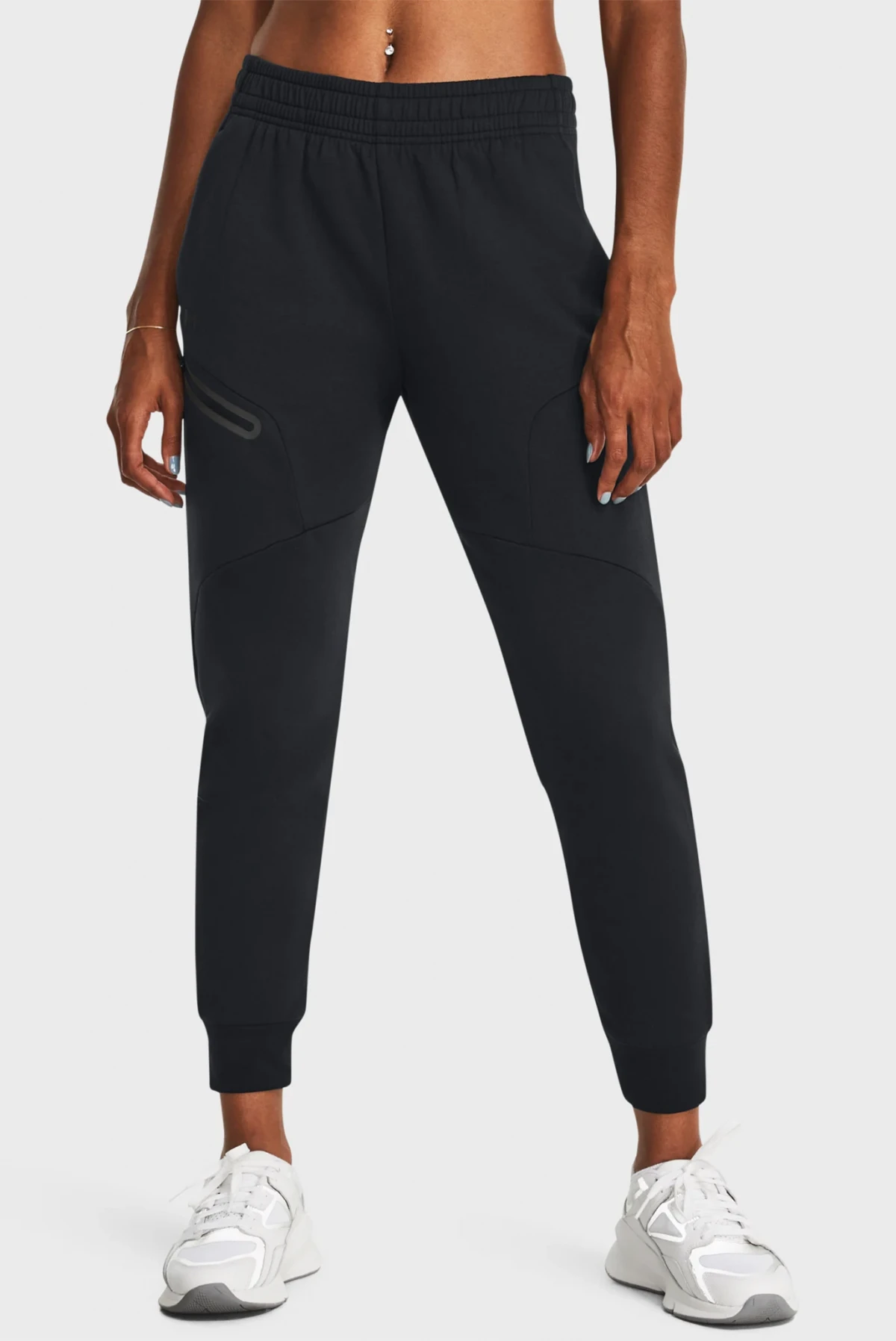 Брюки жіночі Under Armour Unstoppable Flc Jogger Black (1379846-001) — фото 1