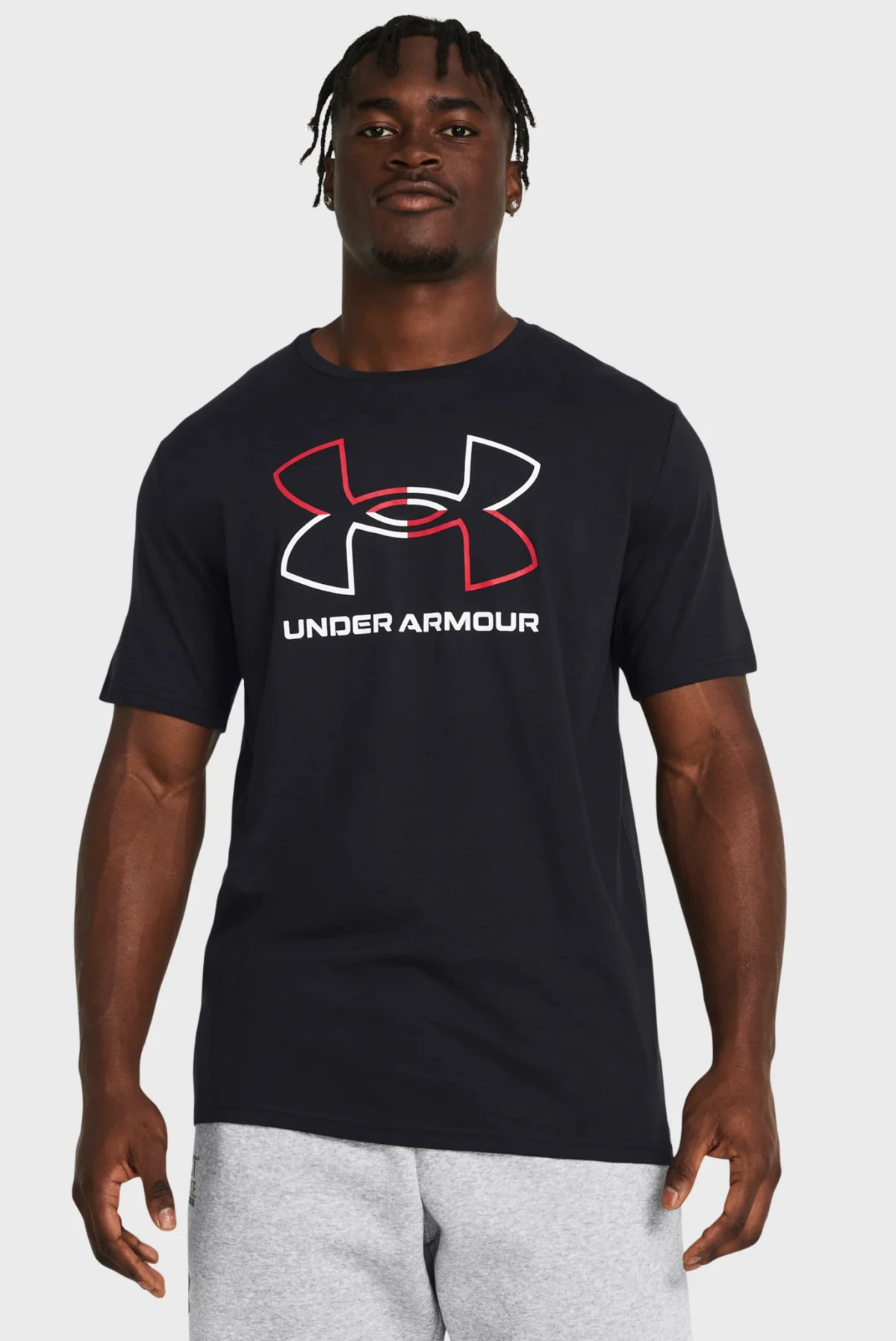 Футболка чоловіча Under Armour Gl Foundation Update Ss Black (1382915-001) — фото 1
