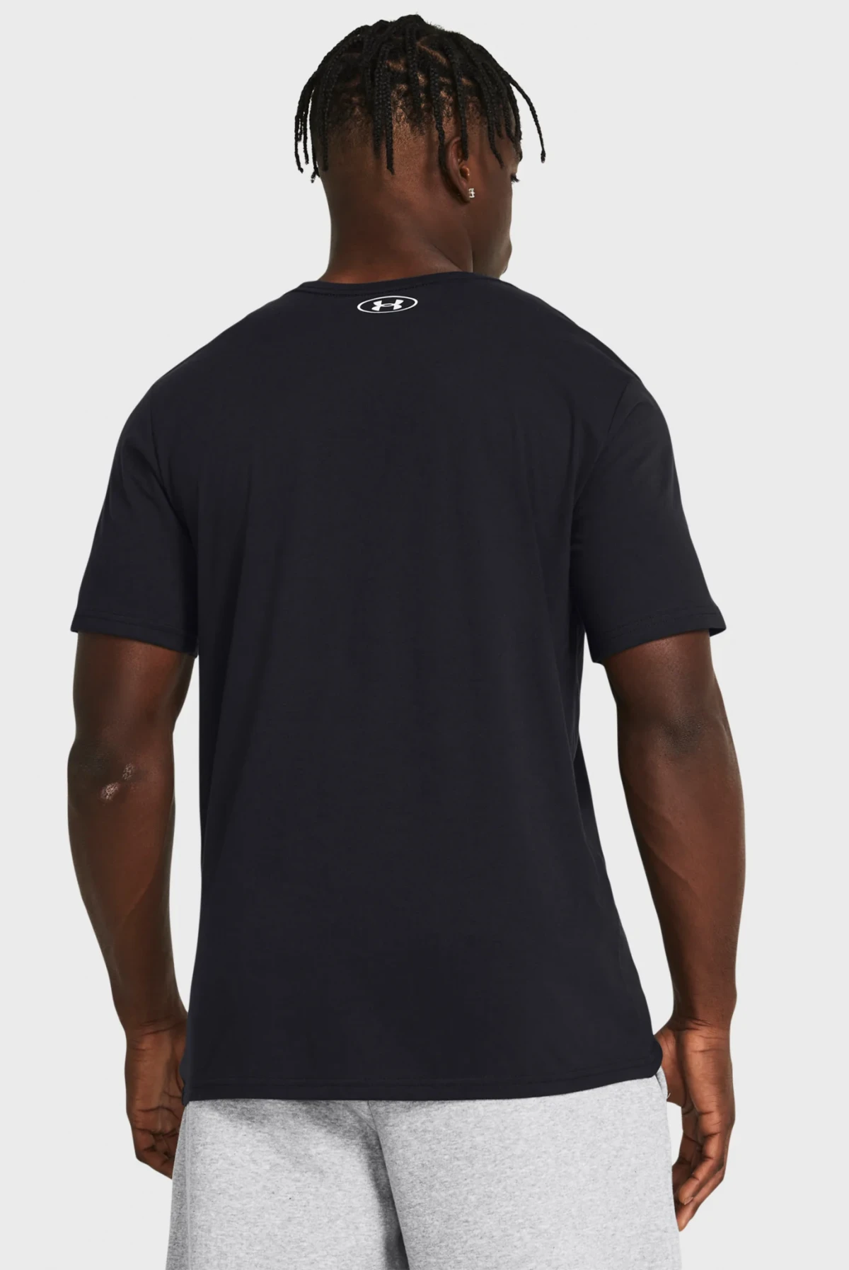Футболка чоловіча Under Armour Gl Foundation Update Ss Black (1382915-001) — фото 3
