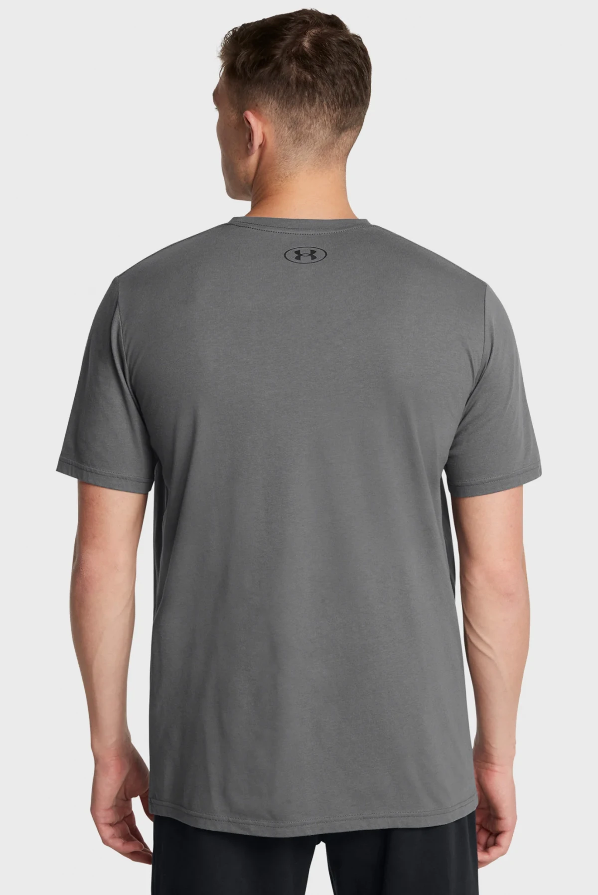 Футболка чоловіча Under Armour Gl Foundation Update Ss Grey (1382915-028) — фото 3