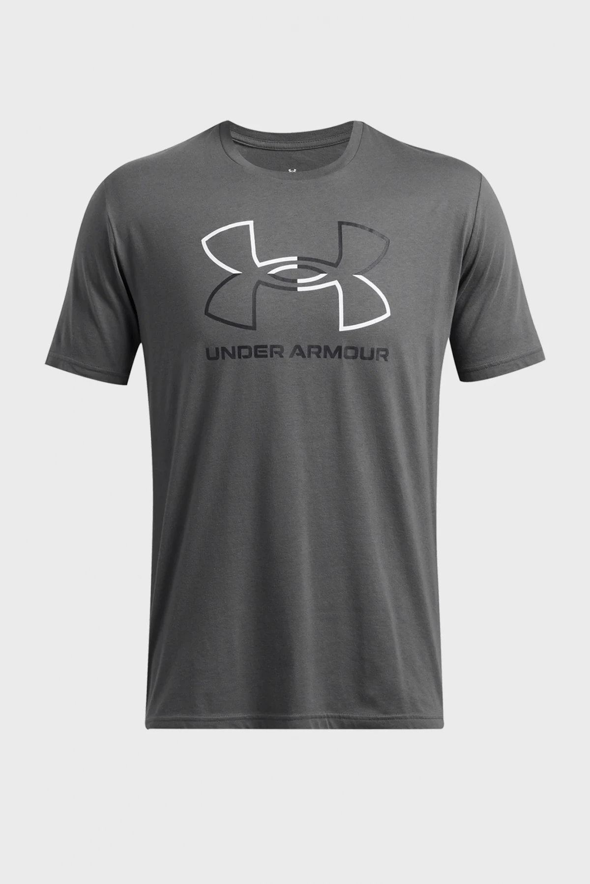 Футболка чоловіча Under Armour Gl Foundation Update Ss Grey (1382915-028) — фото 4
