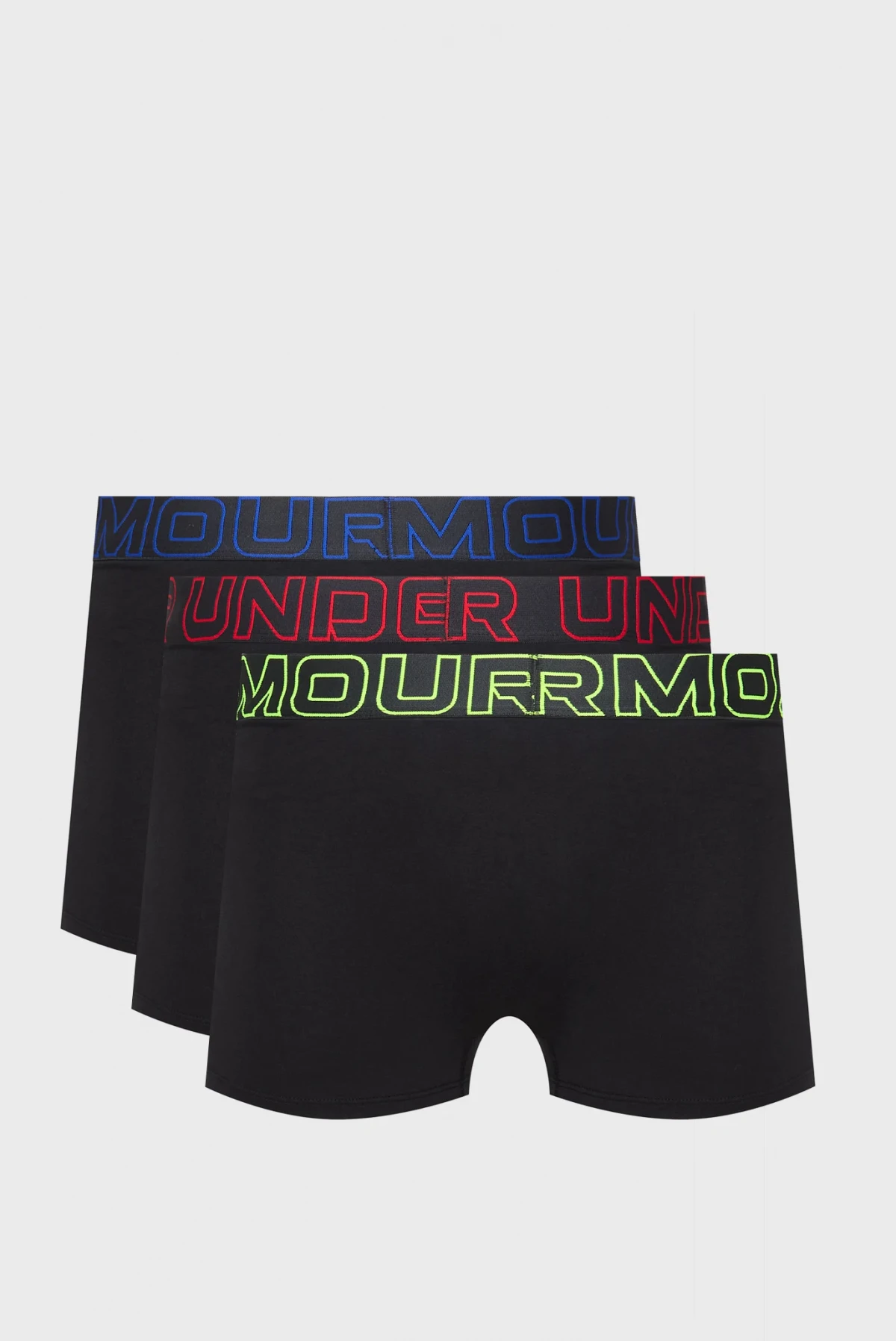 Труси-боксерки чоловічі Under Armour Ua Performance Cotton - Solid 3 In 3Pk (1383891-004) — фото 4