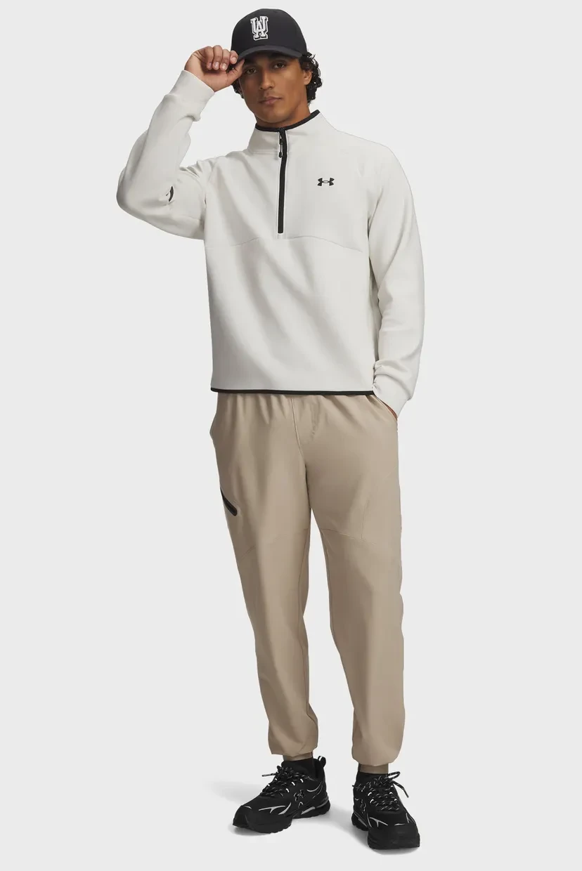 Спортивні штани UA Unstoppable Woven Jogger 1388823-299 Under Armour L Бежевий — фото 6