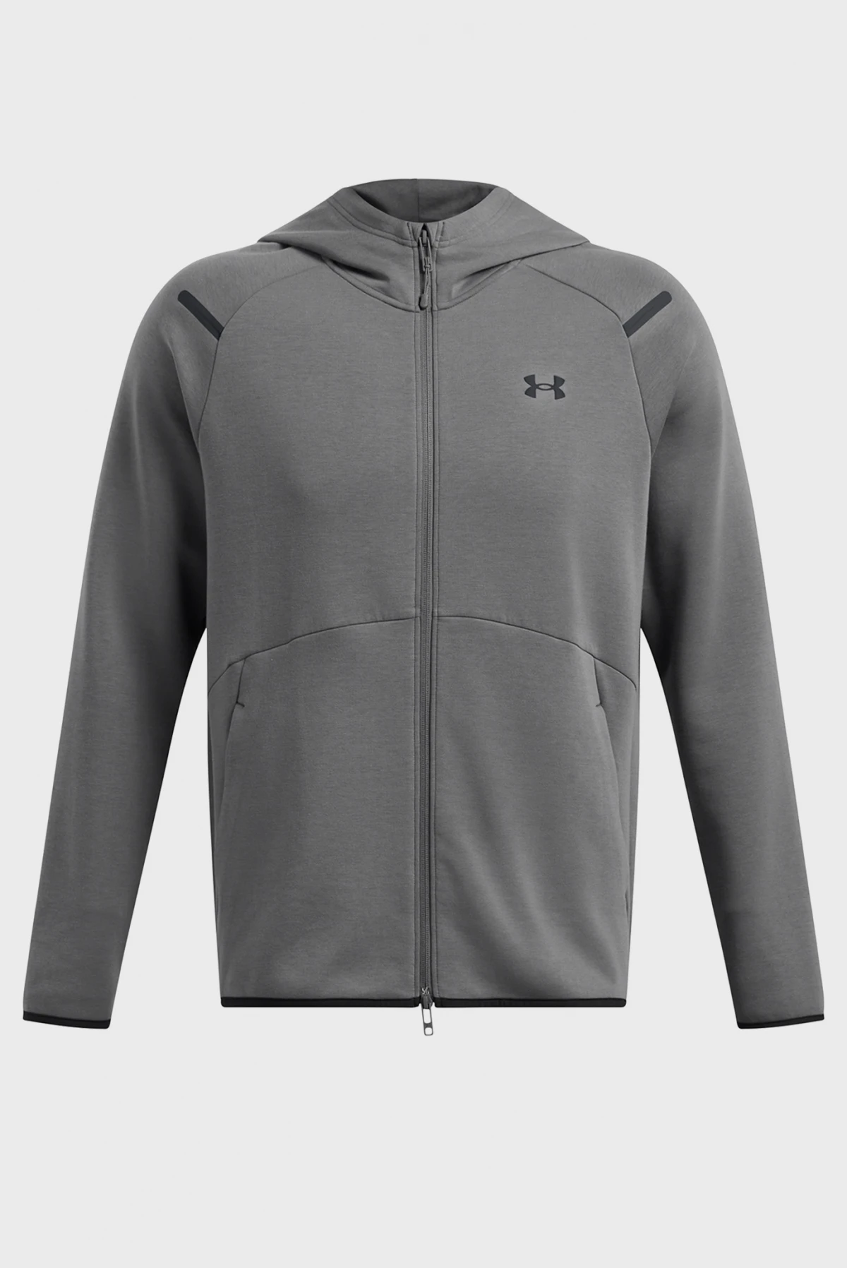 Кофта чоловіча Under Armour Unstoppable Flc Fz Hd Eu Grey (1389352-025) — фото 5