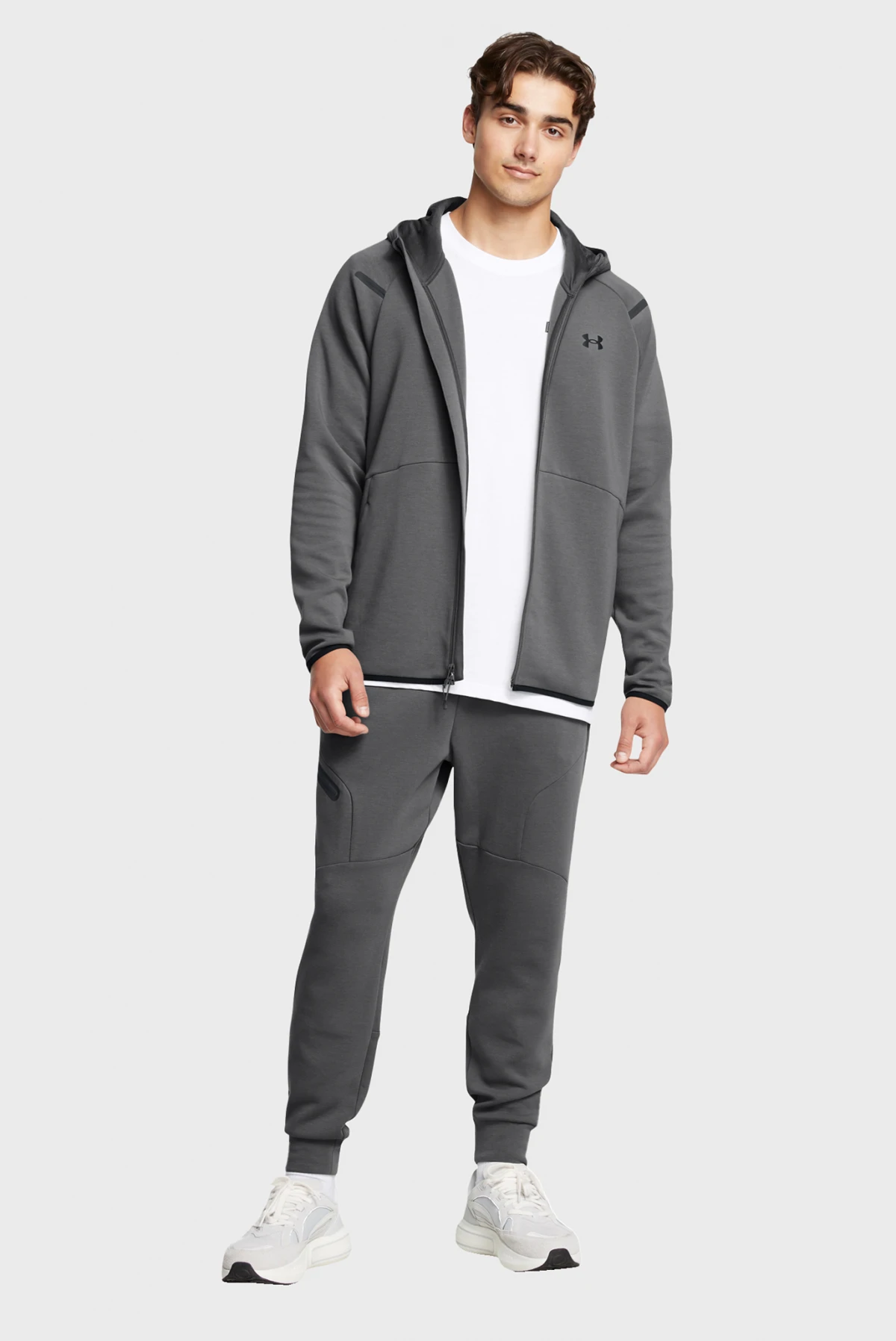 Брюки чоловічі Under Armour Unstoppable Flc Jgr Eu Grey (1389353-025) — фото 6