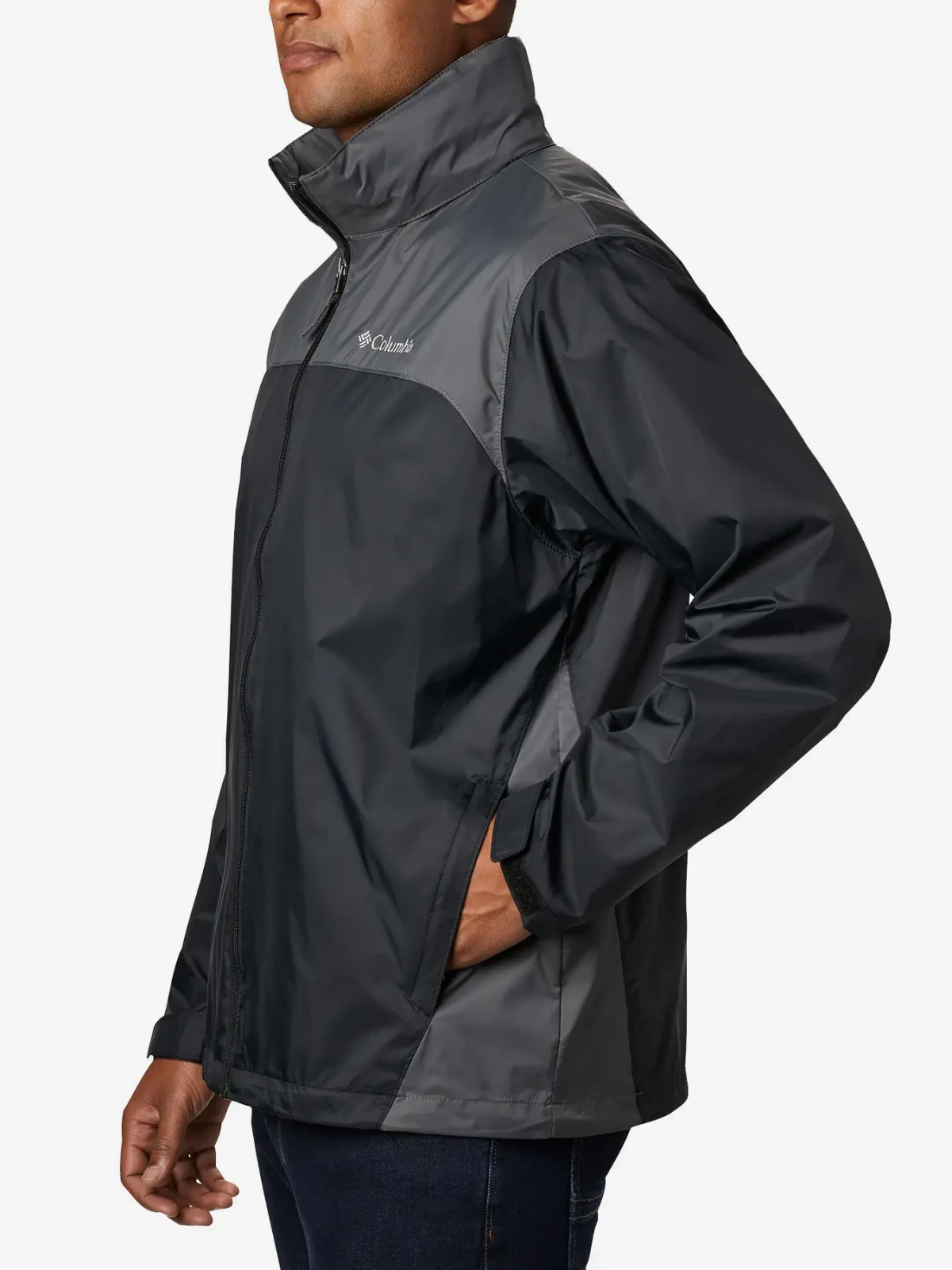 Вітровка чоловіча Columbia Glennaker Lake Rain Jacket Black (1442361CLB-010) — фото 4