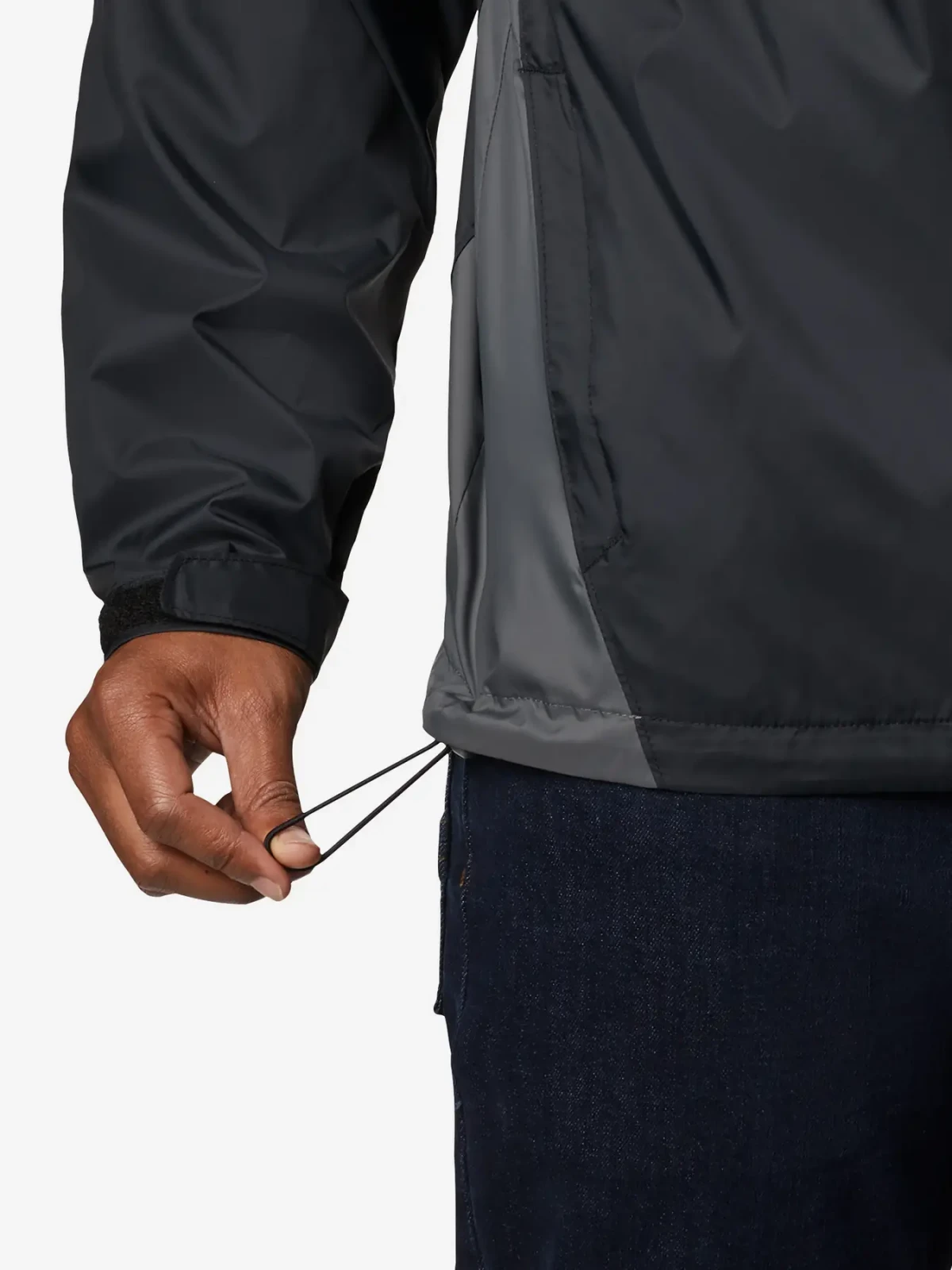 Вітровка чоловіча Columbia Glennaker Lake Rain Jacket Black (1442361CLB-010) — фото 7