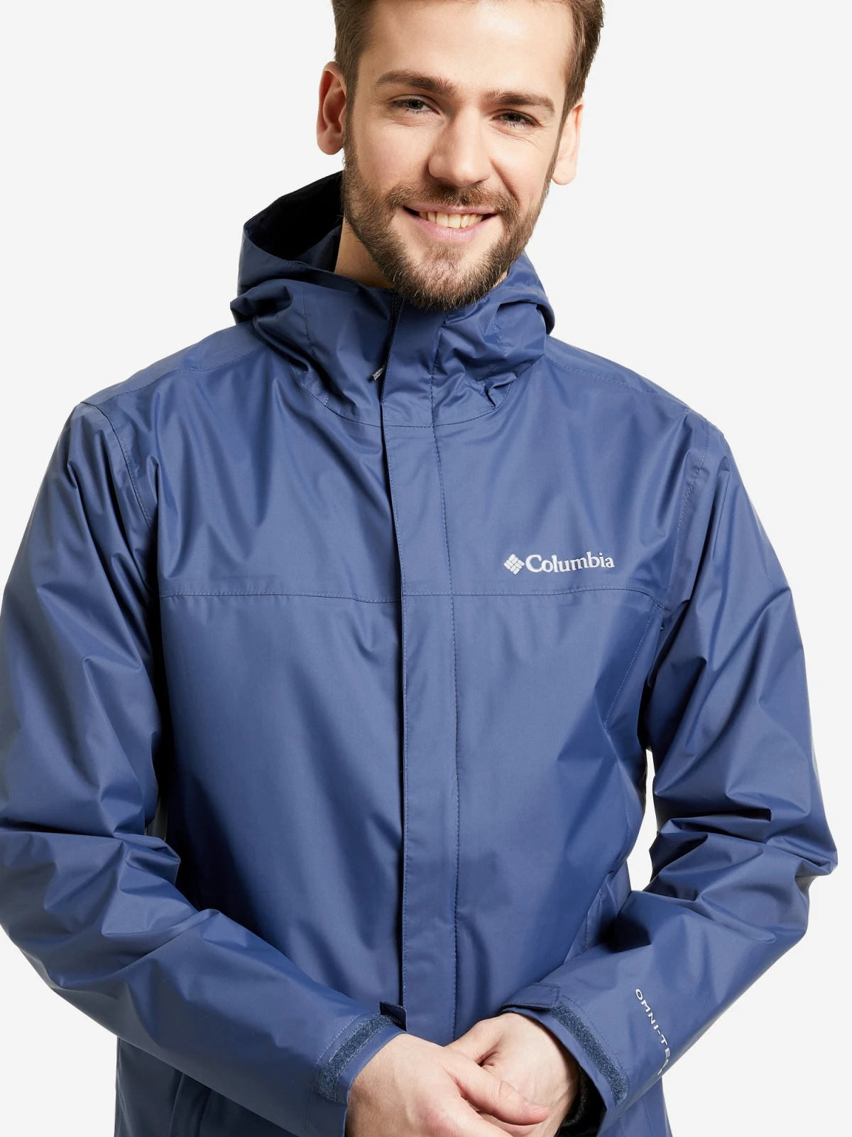 Вітровка чоловіча Columbia Watertight Ii Jacket Blue (1533891CLB-478) — фото 1