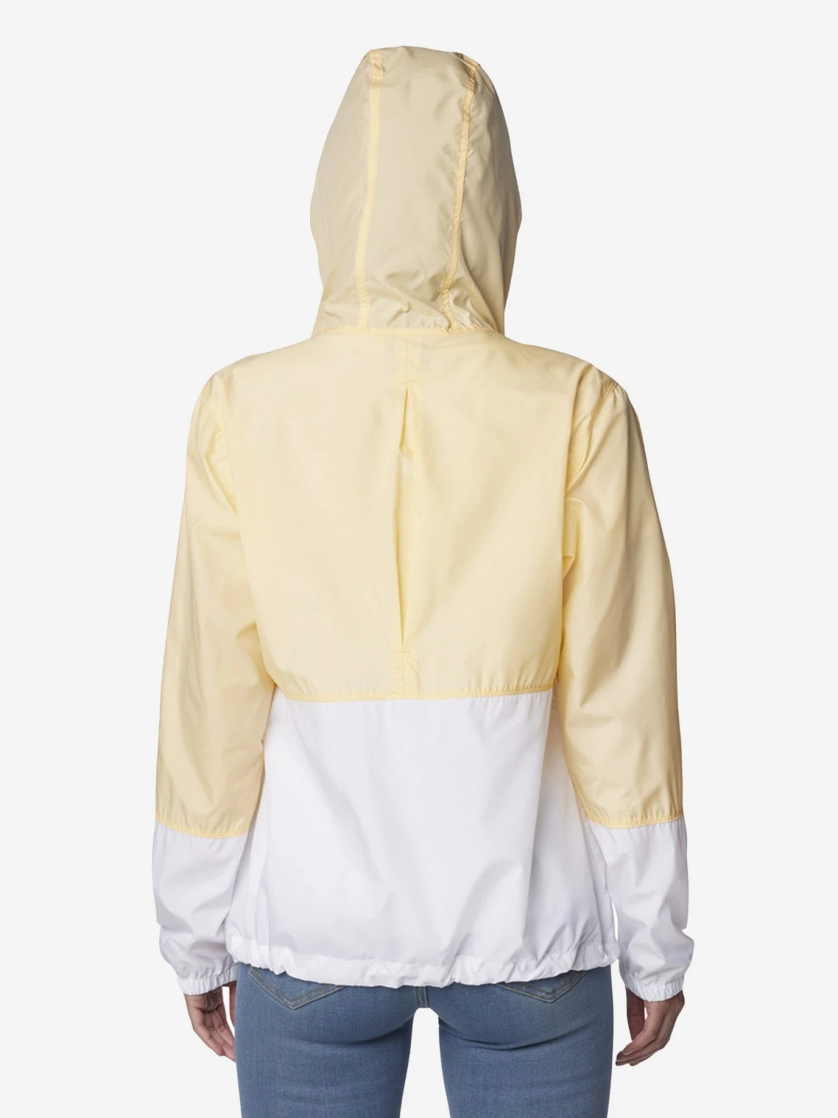 Вітровка жіноча Columbia Flash Forward Windbreaker White/Yellow (1585911CLB-755) — фото 5