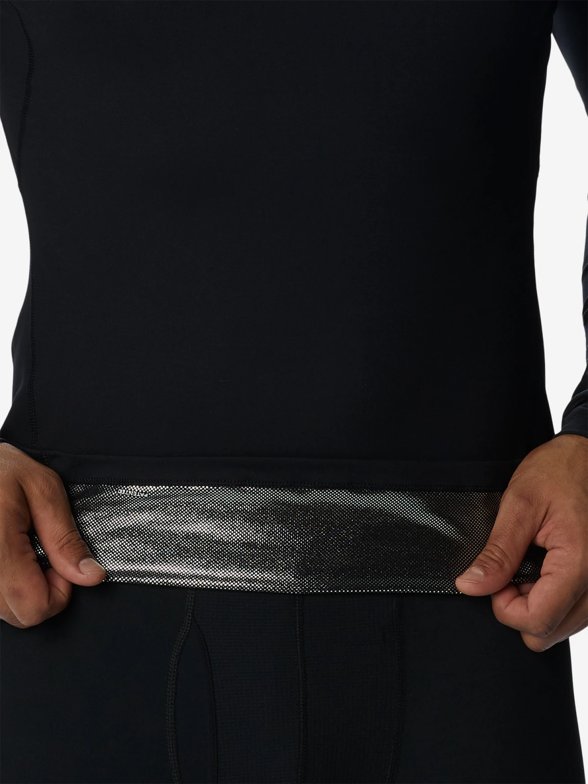 Термобілизна чоловіча Columbia Heavyweight Stretch Long Sleeve Top Black (1638561CLB-011) — фото 7