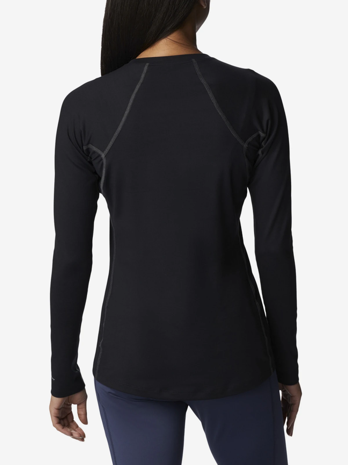 Лосіни жіночі Columbia Heavyweight Stretch Long Sleeve Top Black (1638991CLB-011) — фото 4