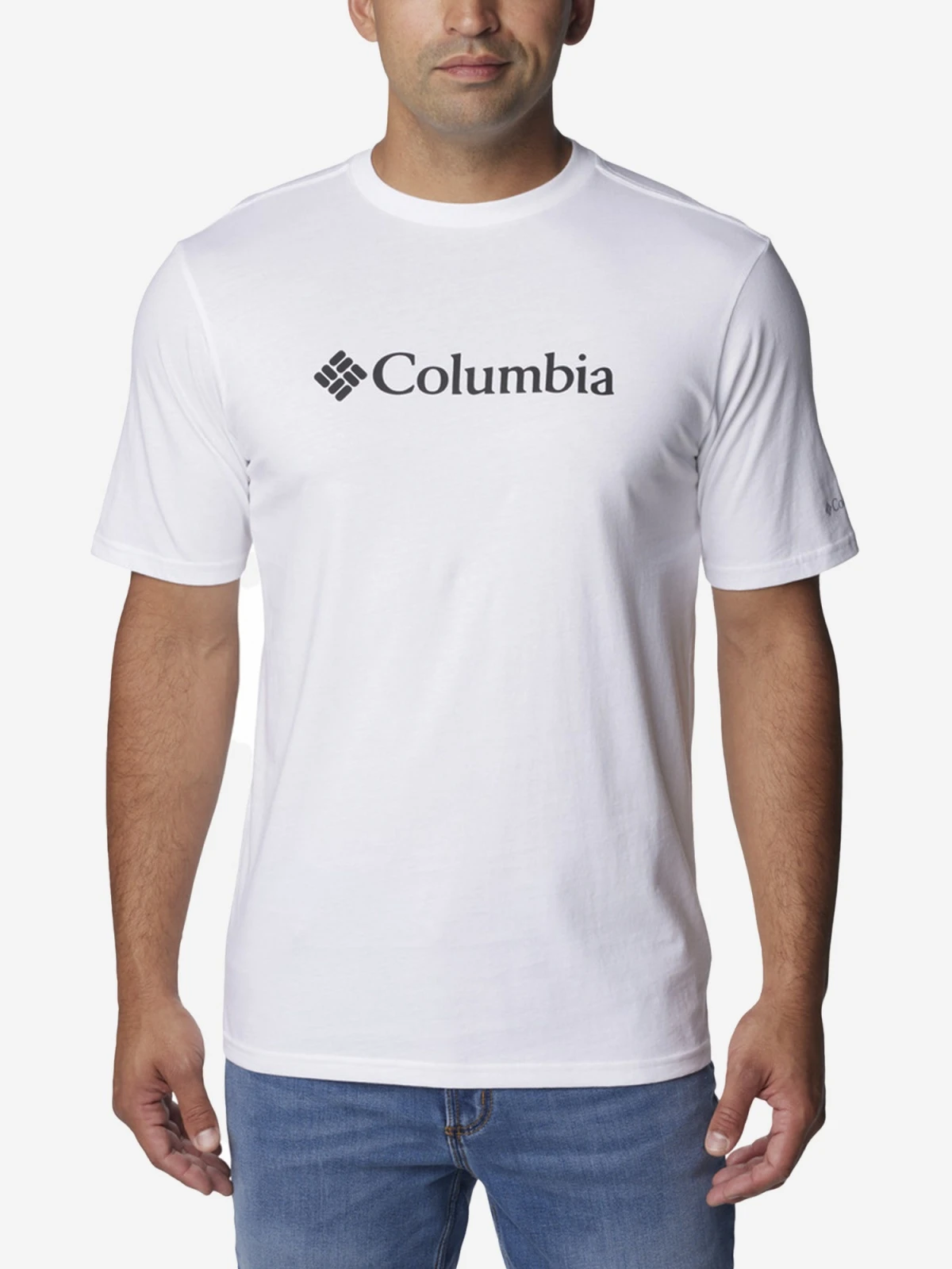 Футболка чоловіча Columbia Csc Basic Logo Short Sleeve White (1680051CLB-100) — фото 1