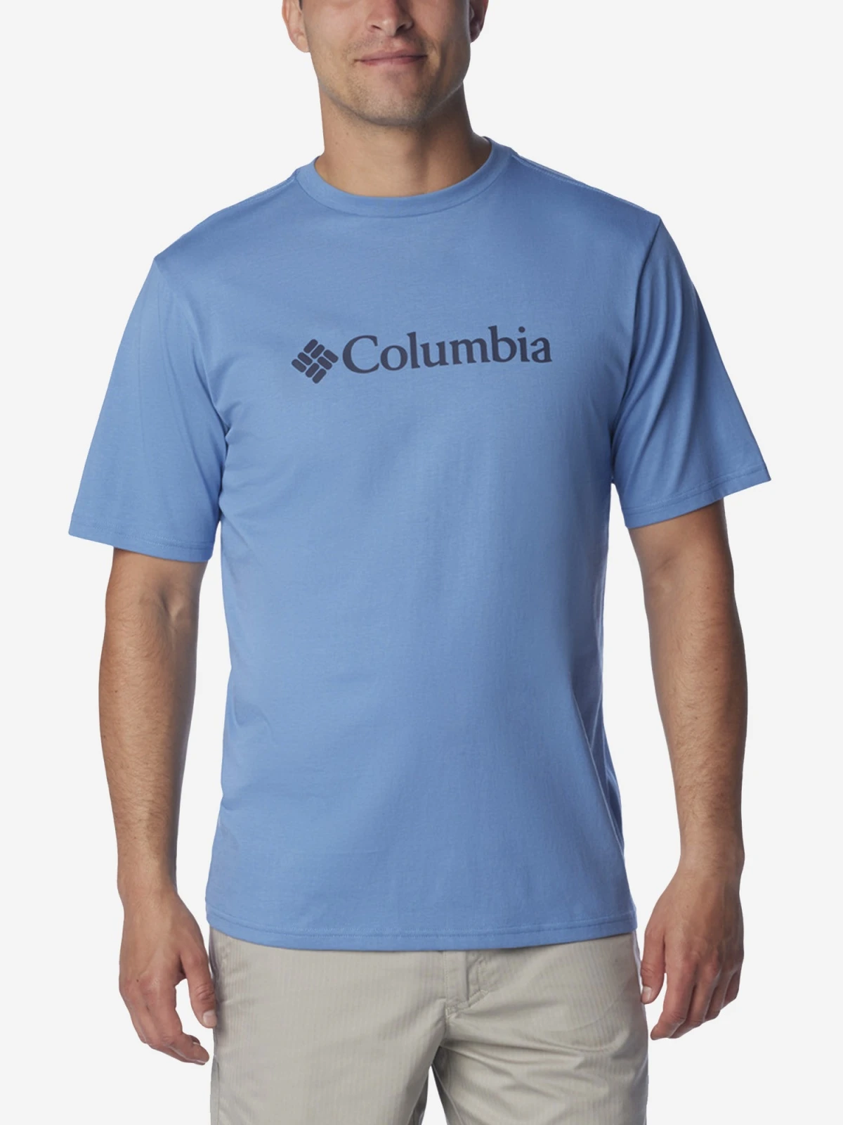 Футболка чоловіча Columbia Csc Basic Logo Short Sleeve Blue (1680051CLB-481) — фото 1