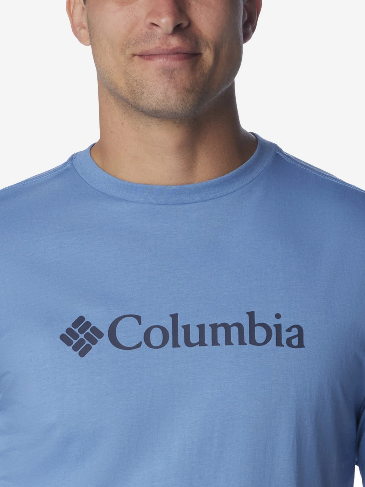 Футболка чоловіча Columbia Csc Basic Logo Short Sleeve Blue (1680051CLB-481) — фото 5
