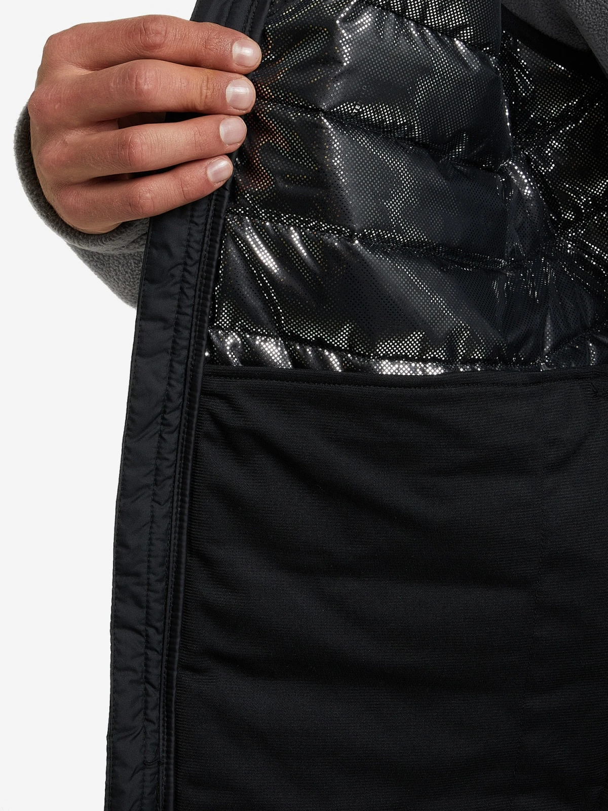 Жилетка чоловіча Columbia Powder Lite Vest Black (1748031CLB-010) — фото 7