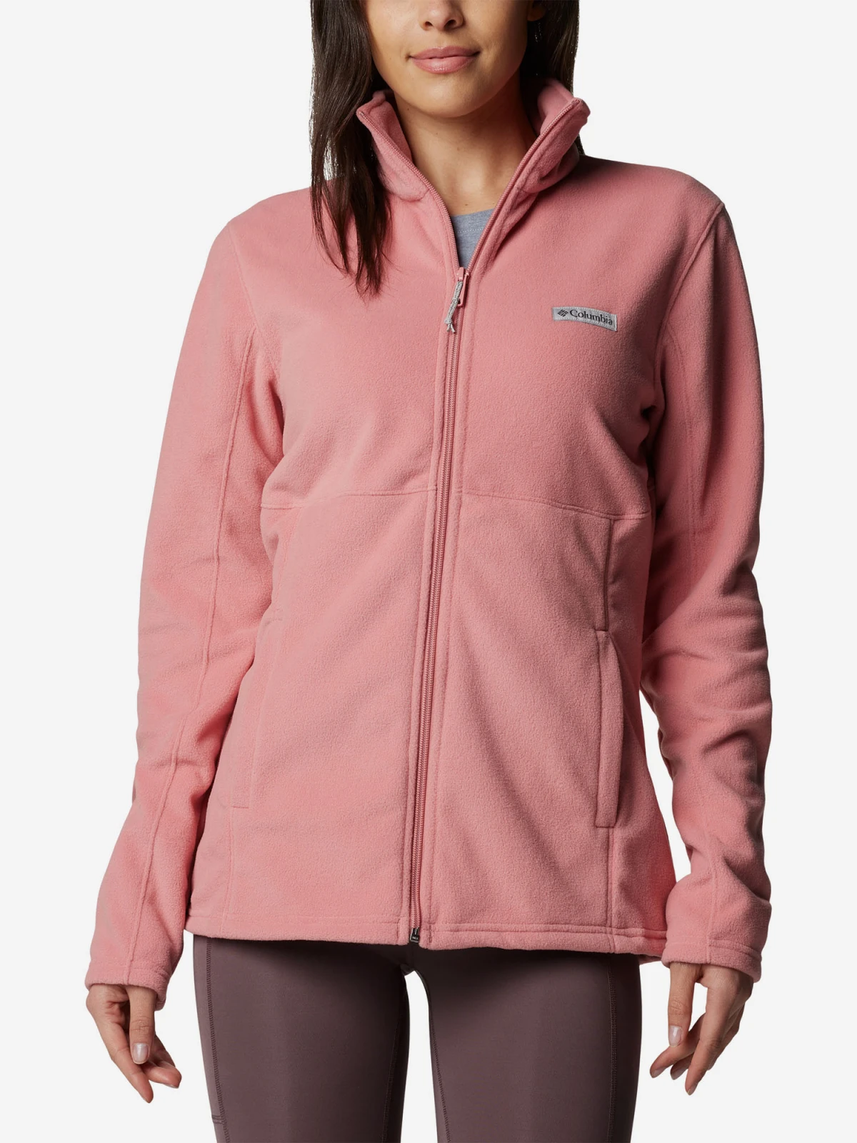 Кофта жіночі Columbia Basin Trail Iii Full Zip Pink (1938041CLB-629) — фото 1