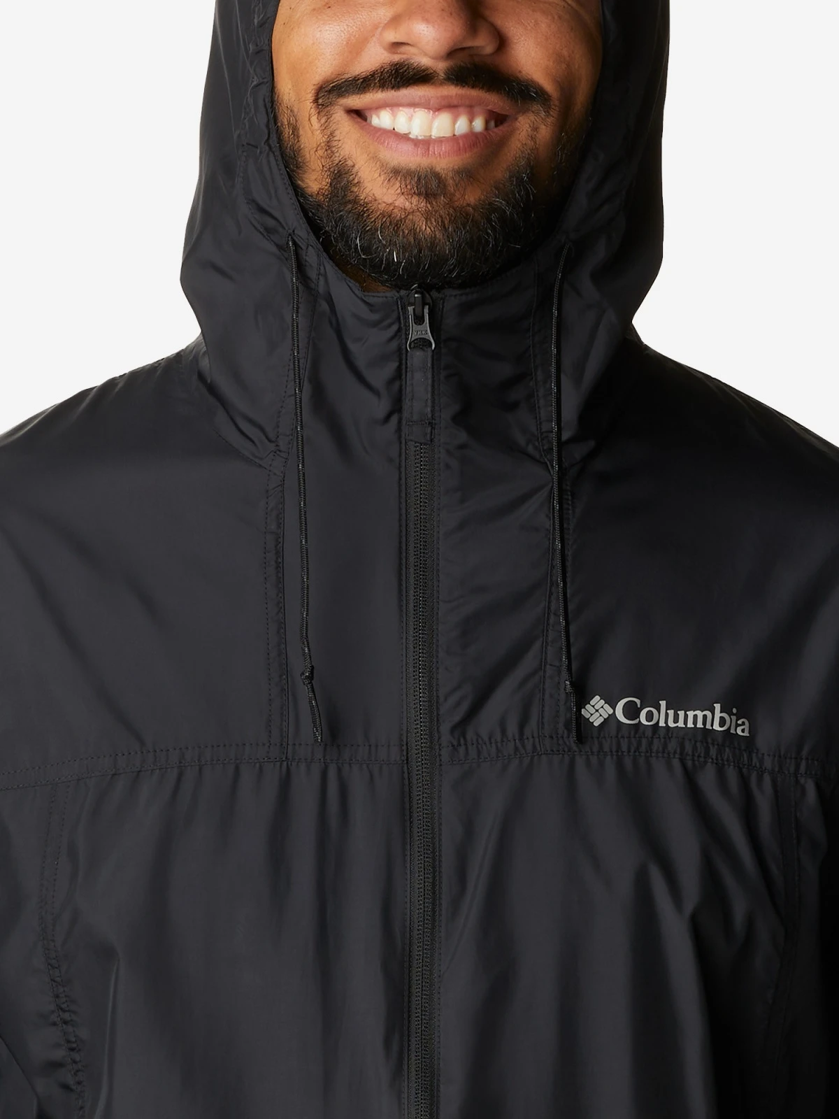 Вітровка чоловіча Columbia Flash Challenger Windbreaker Black (1988731CLB-010) — фото 7