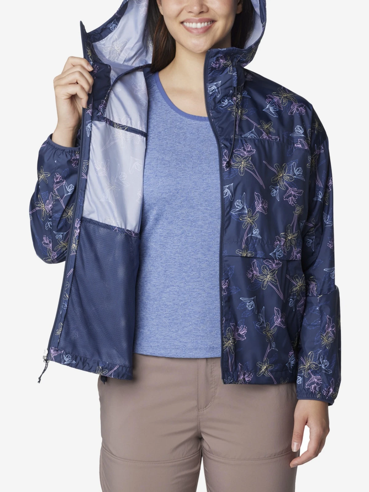 Вітровка жіноча Columbia Alpine Chill Windbreaker Blue (1993271CLB-469) — фото 6