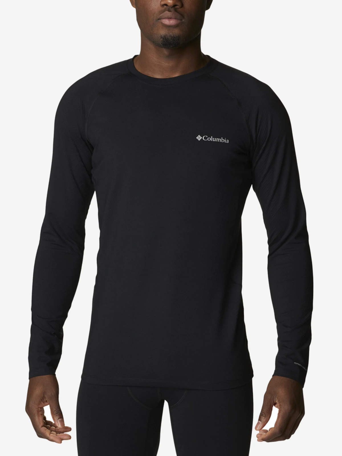 Термобілизна чоловіча Columbia Omni-Heat Infinity Knit Ls Crew Black (2012331CLB-010) — фото 1