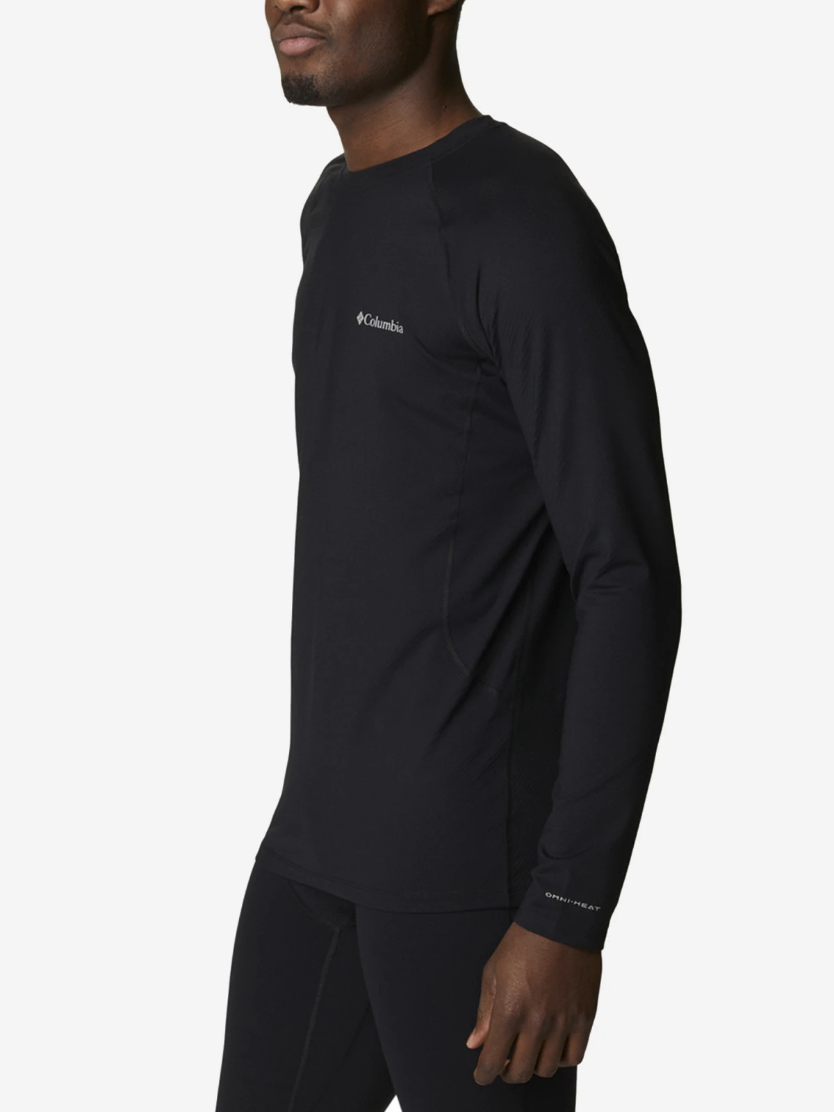Термобілизна чоловіча Columbia Omni-Heat Infinity Knit Ls Crew Black (2012331CLB-010) — фото 4