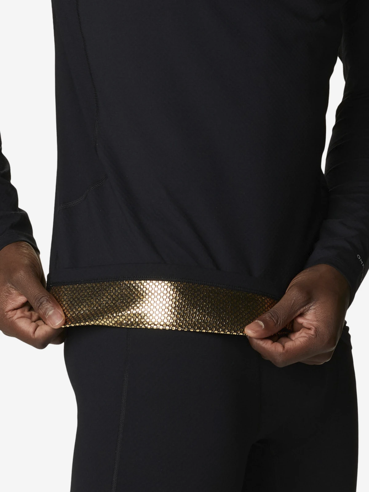 Термобілизна чоловіча Columbia Omni-Heat Infinity Knit Ls Crew Black (2012331CLB-010) — фото 7