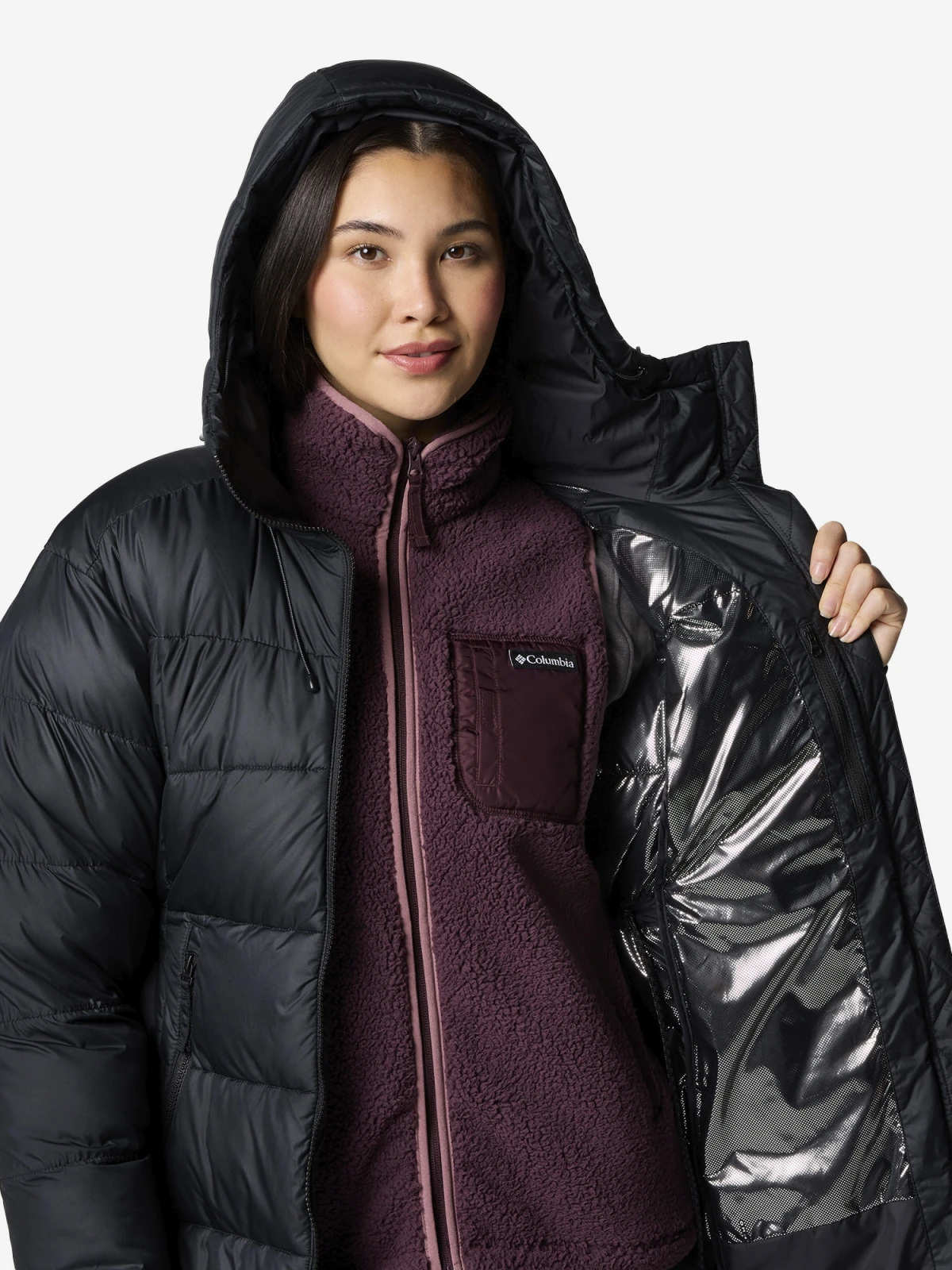 Куртка жіноча Columbia Pike Lake™ Ii Long Jacket Black (2051351CLB-011) — фото 7
