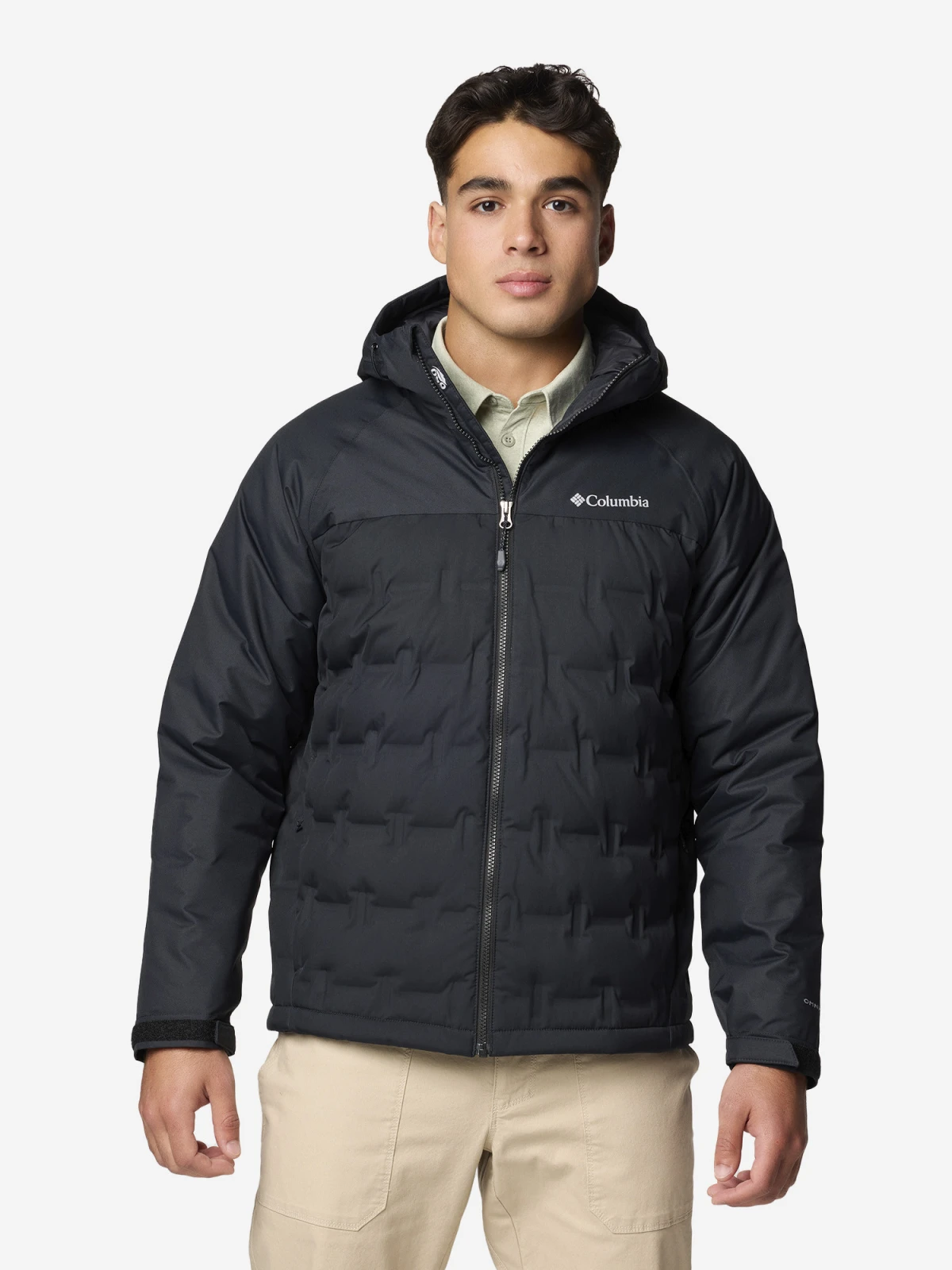 Куртка чоловіча Columbia Grand Trek Iii Down Hooded Jacket Black (2086111CLB-010) — фото 1