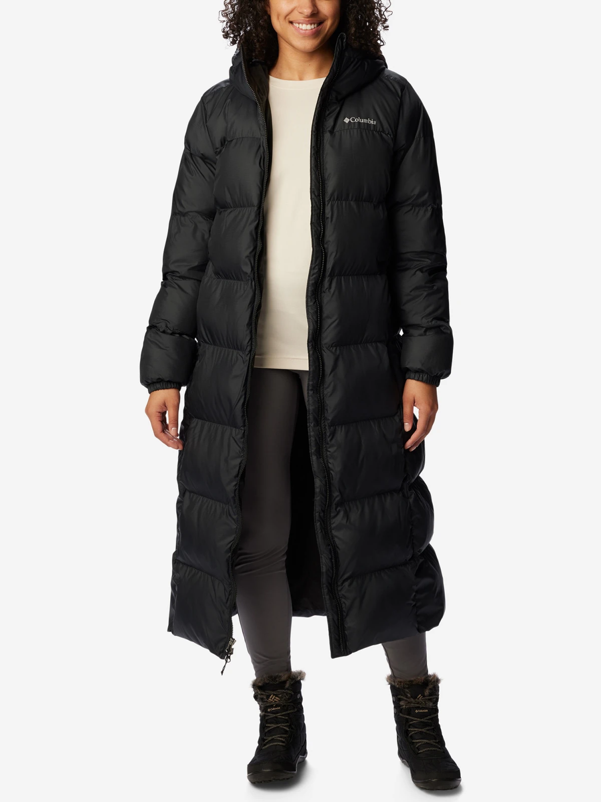 Куртка жіноча Columbia Puffect Ii Long Jacket Black (2088451CLB-010) — фото 5