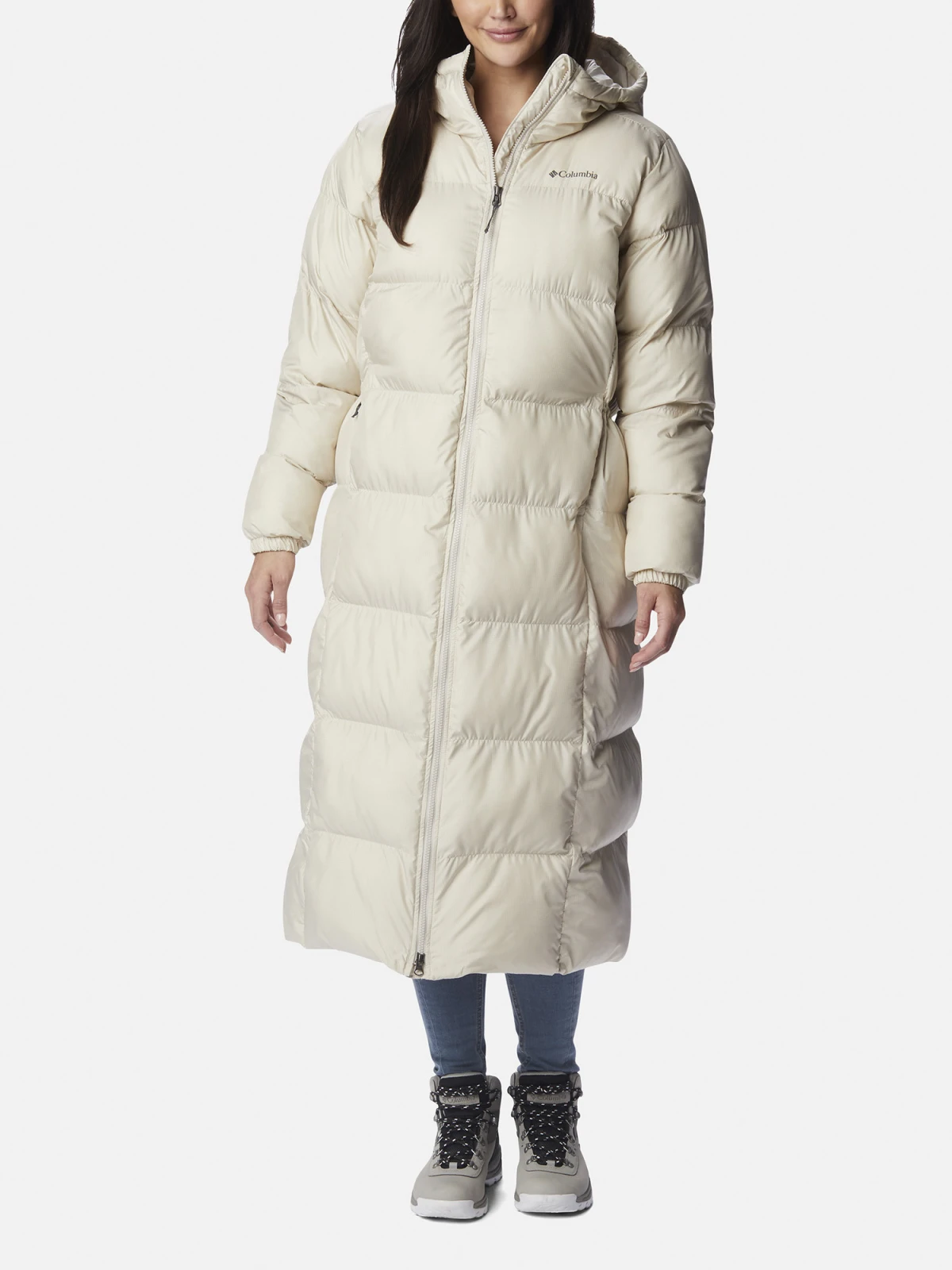 Куртка жіноча Columbia Puffect Ii Long Jacket Beige (2088451CLB-278) — фото 1