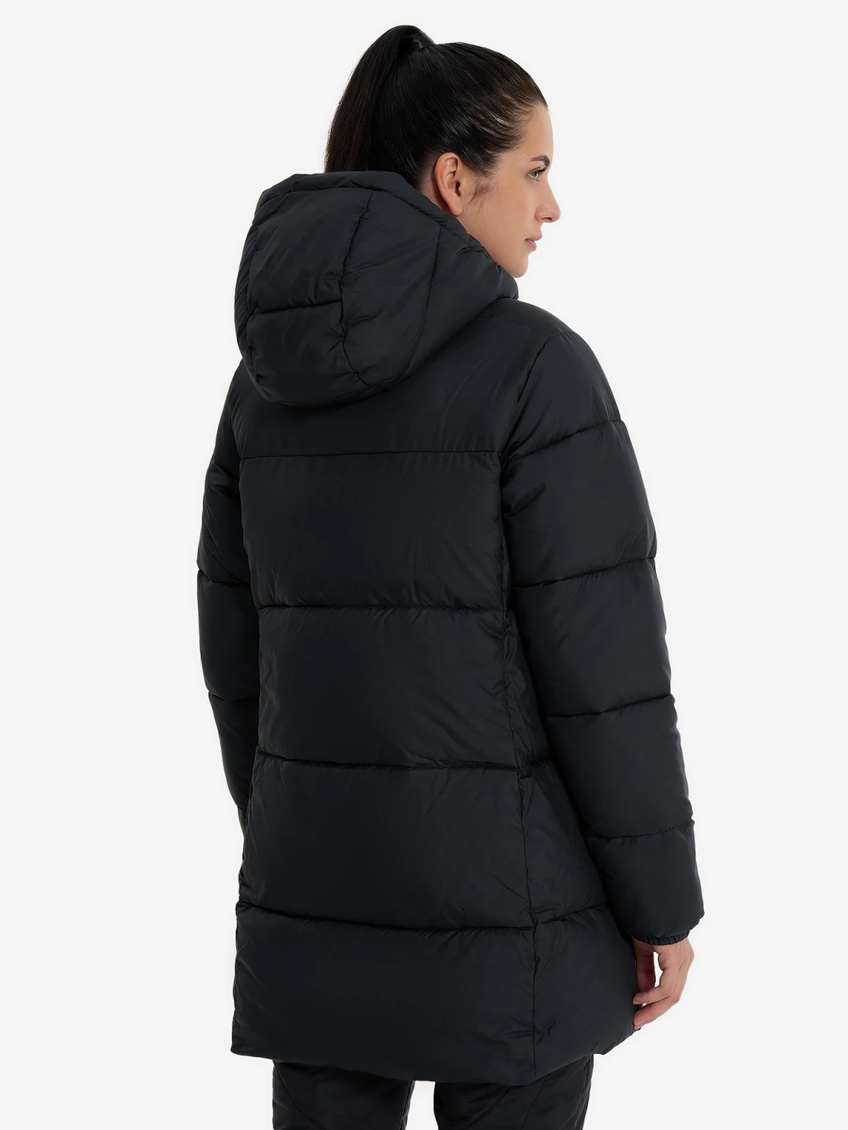 Куртка жіноча Columbia Puffect Ii Mid Hooded Jacket Black (2088471CLB-010) — фото 4