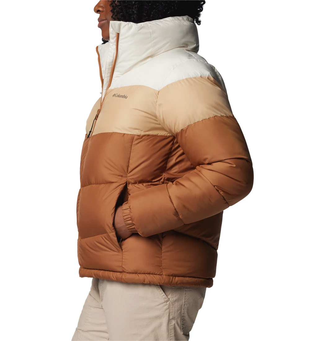 Куртка жіноча Columbia Puffect Ii Colorblock Jacket Brown/White (2088481CLB-224) — фото 3