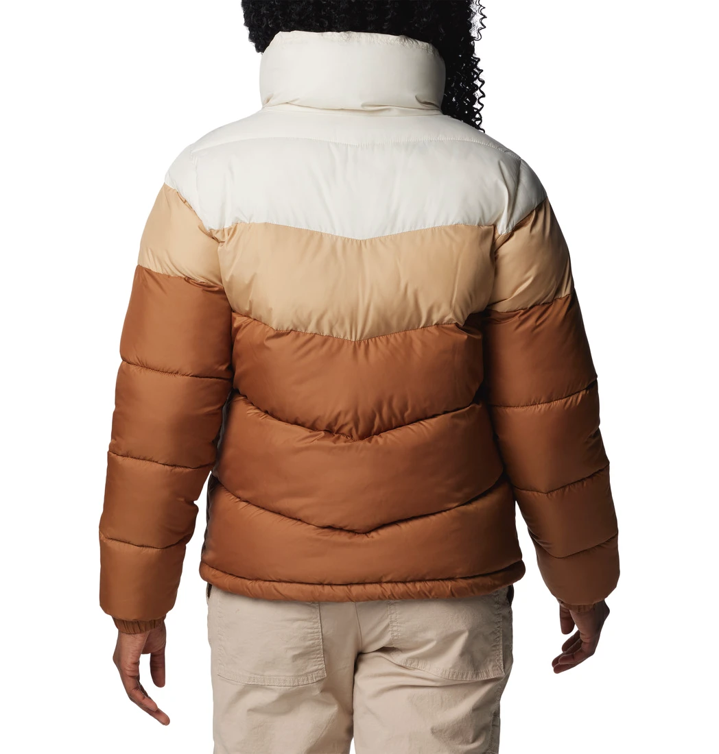 Куртка жіноча Columbia Puffect Ii Colorblock Jacket Brown/White (2088481CLB-224) — фото 4