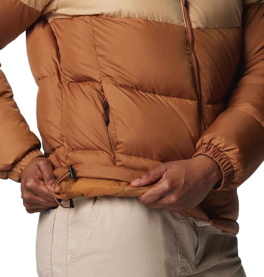 Куртка жіноча Columbia Puffect Ii Colorblock Jacket Brown/White (2088481CLB-224) — фото 7