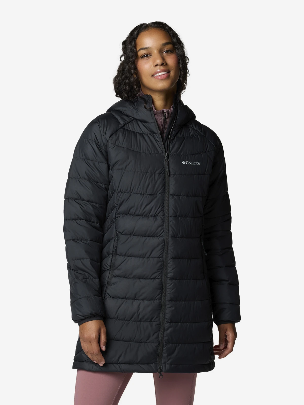 Куртка жіноча Columbia Powder Lite Ii Mid Jacket Black (2089371CLB-010) — фото 1