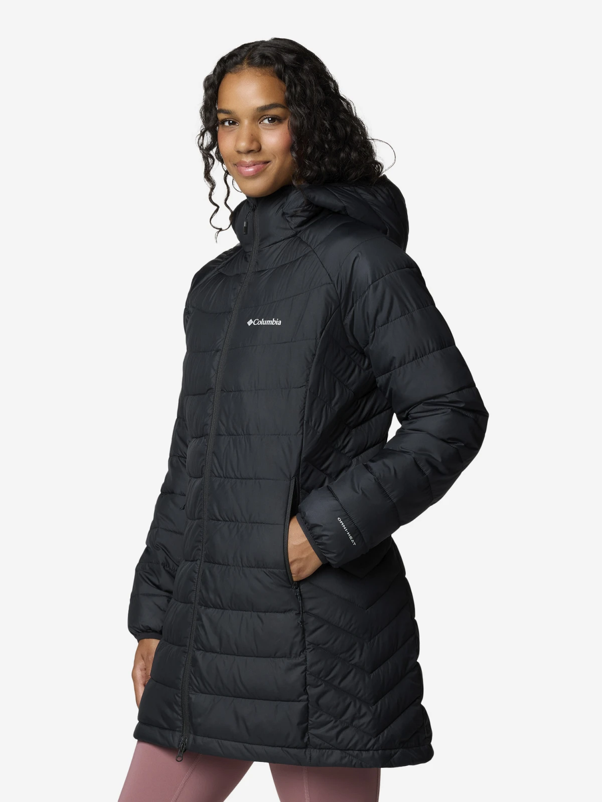 Куртка жіноча Columbia Powder Lite Ii Mid Jacket Black (2089371CLB-010) — фото 3
