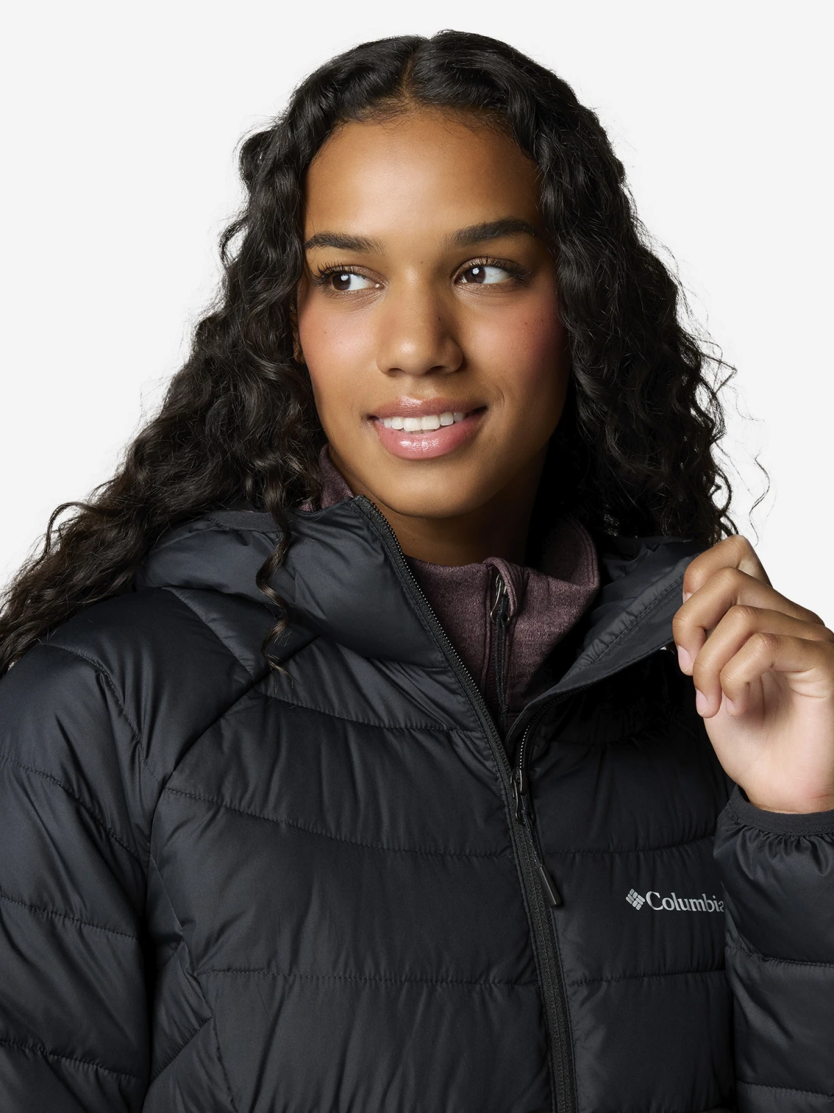 Куртка жіноча Columbia Powder Lite Ii Mid Jacket Black (2089371CLB-010) — фото 5