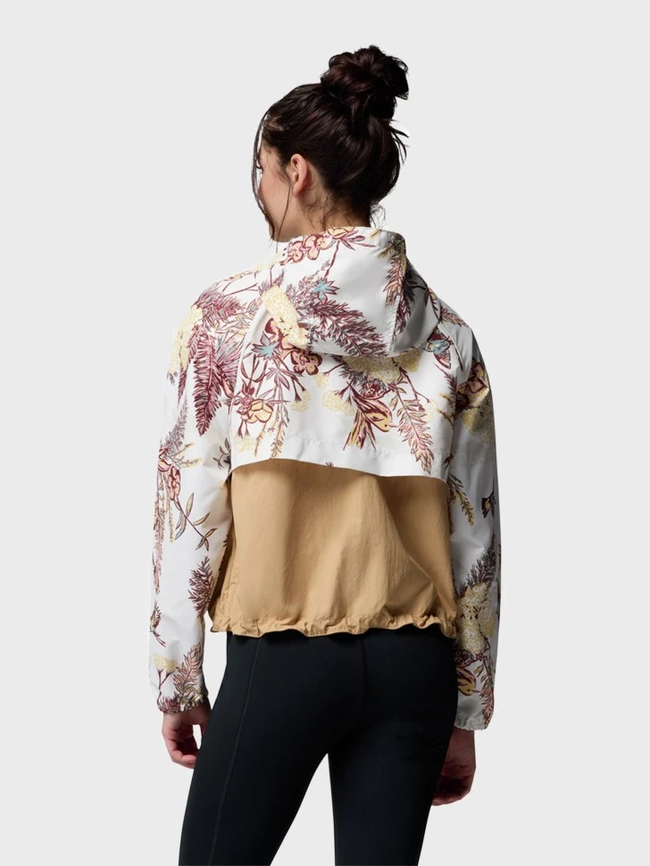 Вітровка жіноча Columbia Spire Valley™ Printed Windbreaker White/Beige (2116491CLB-125) — фото 4