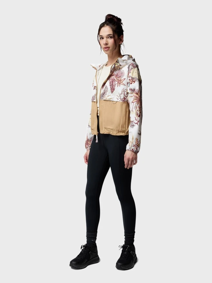 Вітровка жіноча Columbia Spire Valley™ Printed Windbreaker White/Beige (2116491CLB-125) — фото 8
