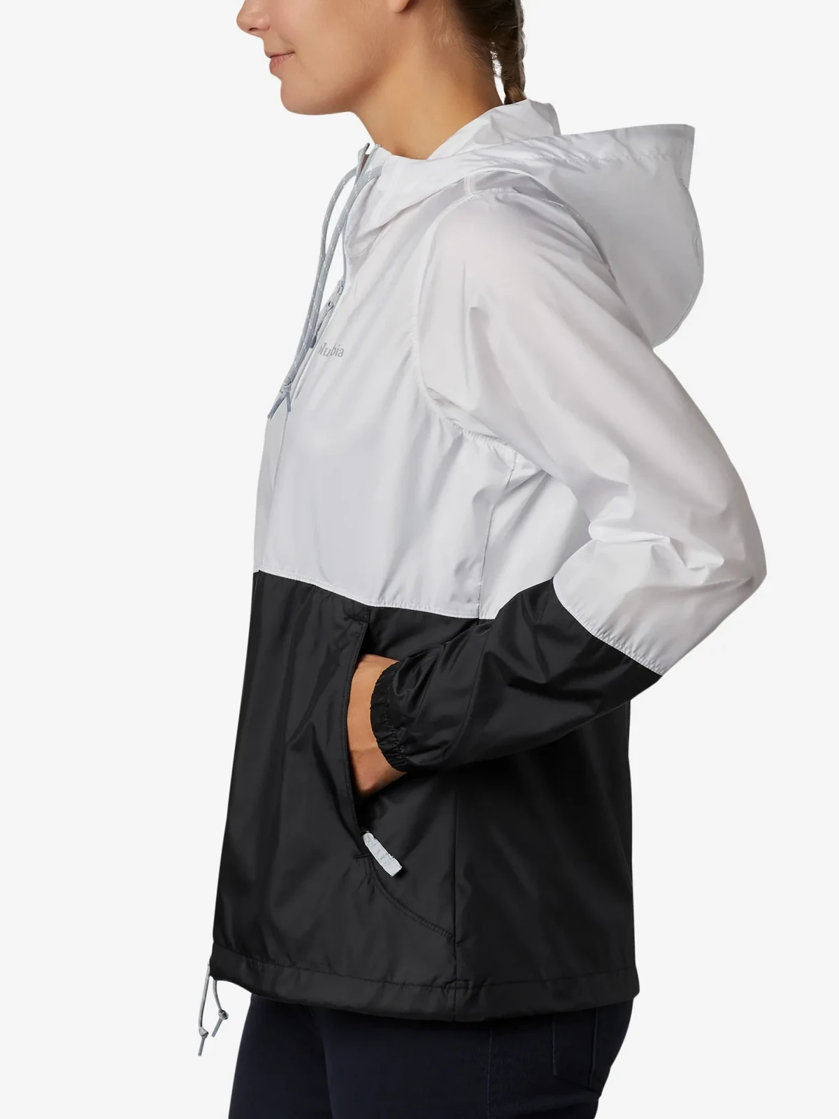 Вітровка жіноча Columbia Flash Forward™ Ii White/Black (2116531CLB-100) — фото 4