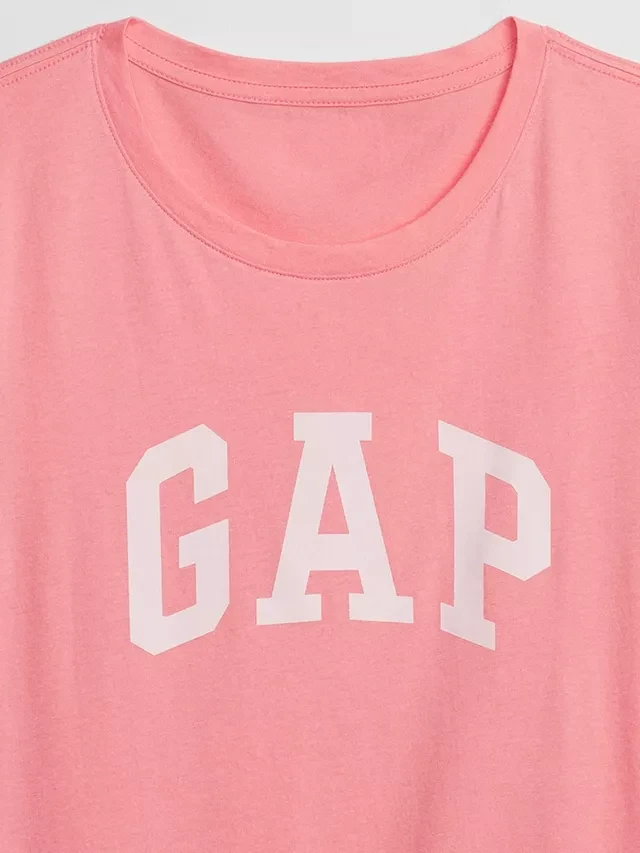 Футболка жіноча Gap Ss Clsc Tee Pink (268820-68) — фото 5