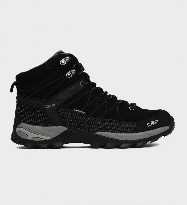 Трекінгові черевики RIGEL MID TREKKING SHOE WP 3Q12947-73UC CMP 42 Чорний — фото 2
