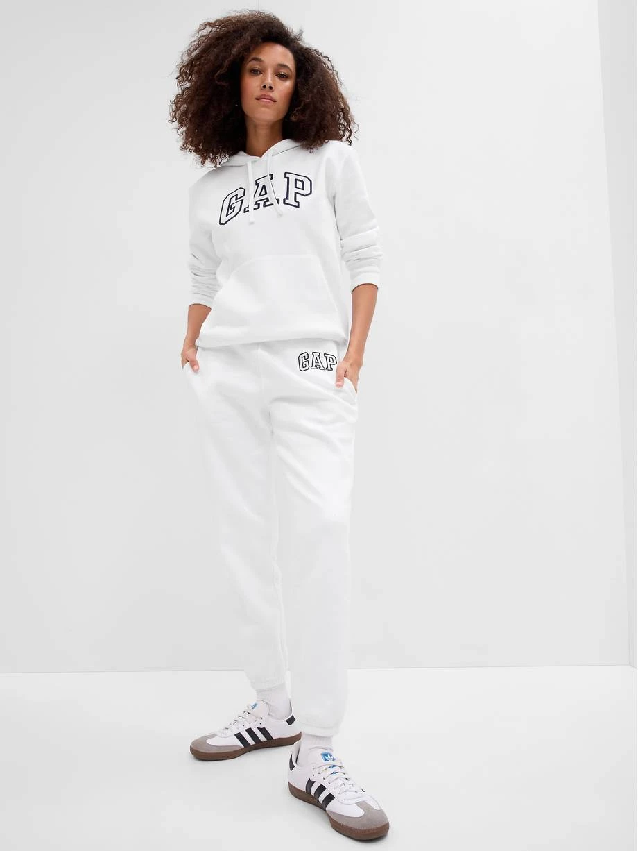 Брюки жіночі Gap Logo Jogger Sweatpants White (463492-18) — фото 1