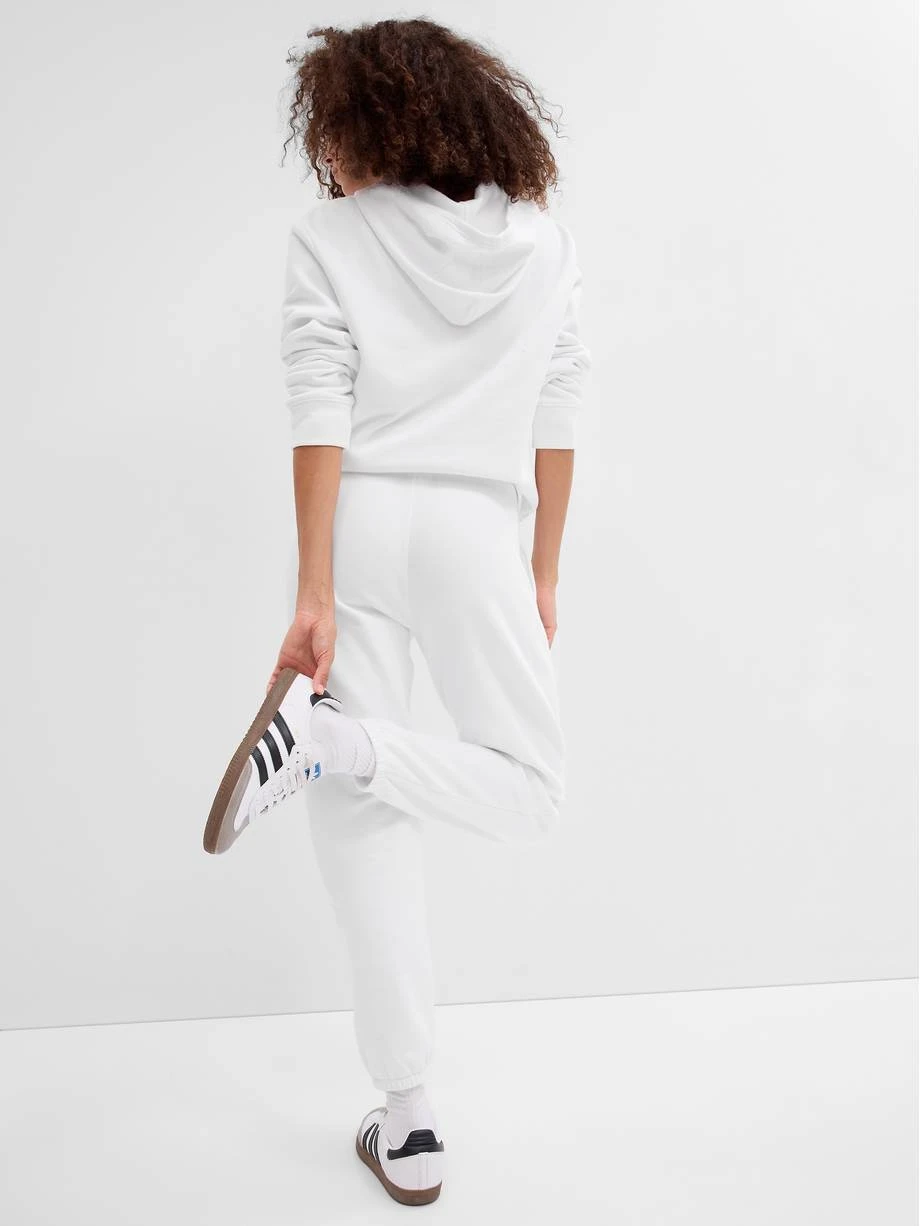 Брюки жіночі Gap Logo Jogger Sweatpants White (463492-18) — фото 4