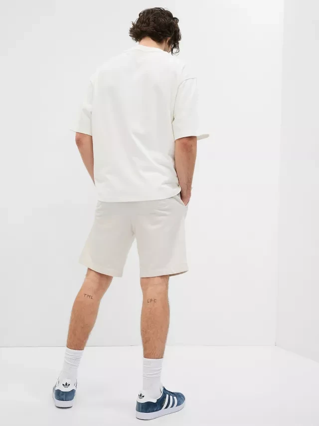 Шорти чоловічі Gap J - Side Arch Short White (541617-02) — фото 4