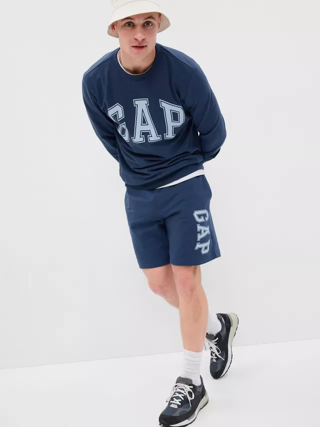 Шорти чоловічі Gap J - Side Arch Short Blue (562167-01) — фото 1