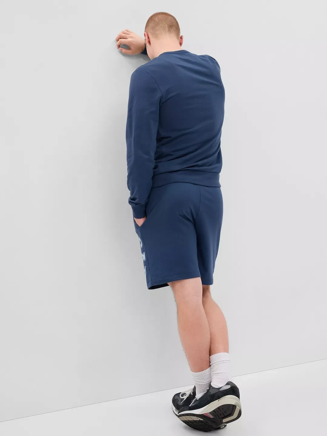 Шорти чоловічі Gap J - Side Arch Short Blue (562167-01) — фото 4