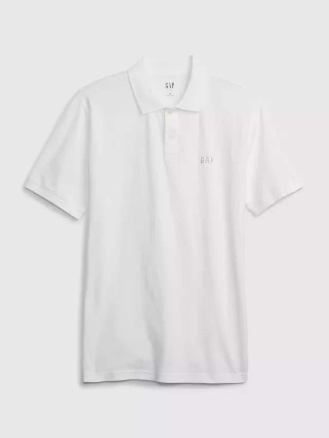 Футболка чоловіча Gap F-Logo Regular Fit White (586306-05) — фото 3