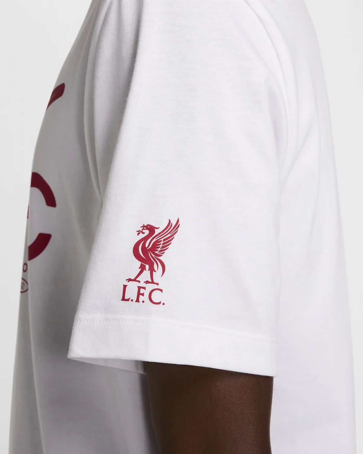 Футболка чоловіча Nike Liverpool Swoosh Tee White (FV8557-100) — фото 5
