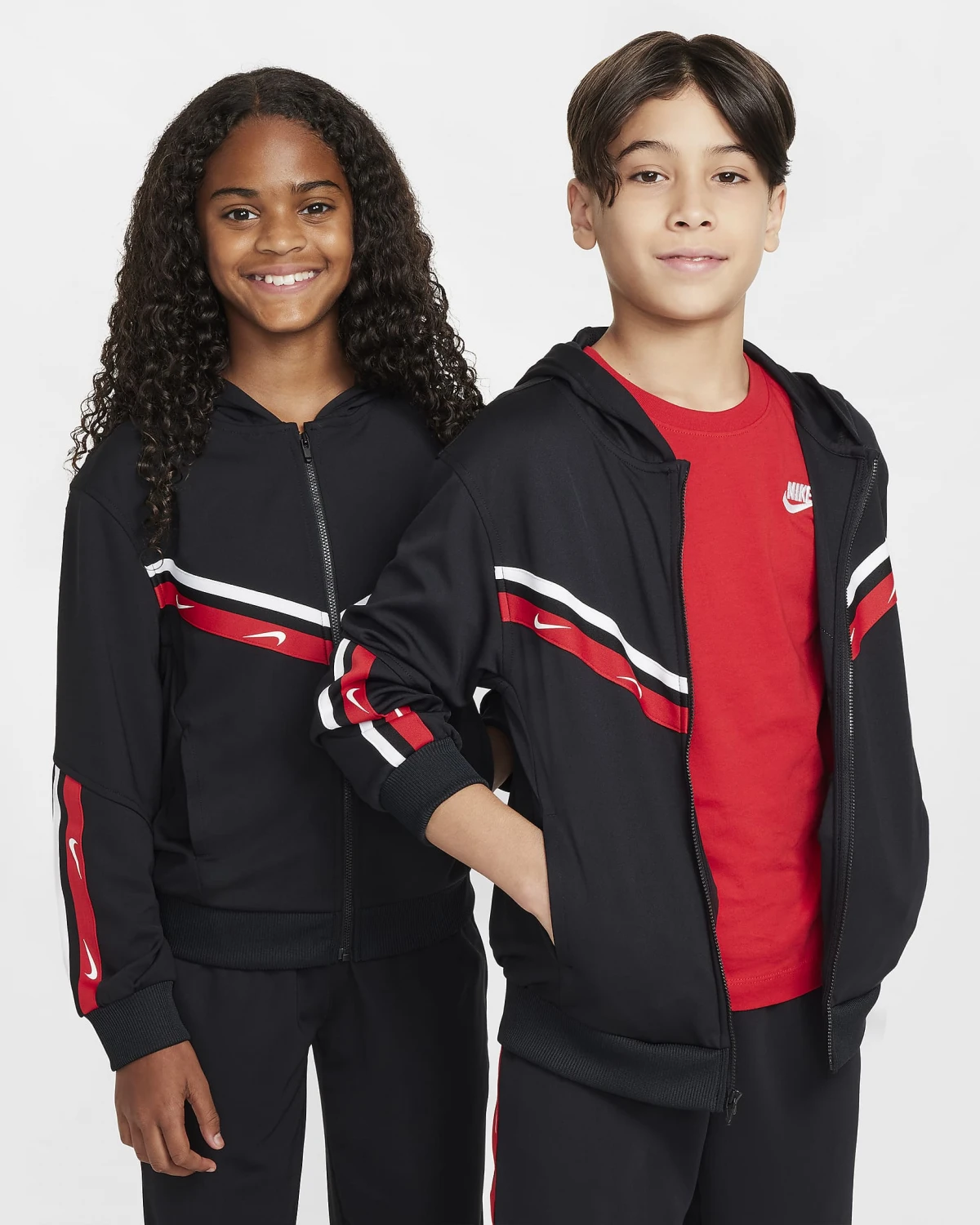 Светр дитячий Nike K Nsw Club+ Poly Fz Hoodie (FZ4906-010) — фото 1